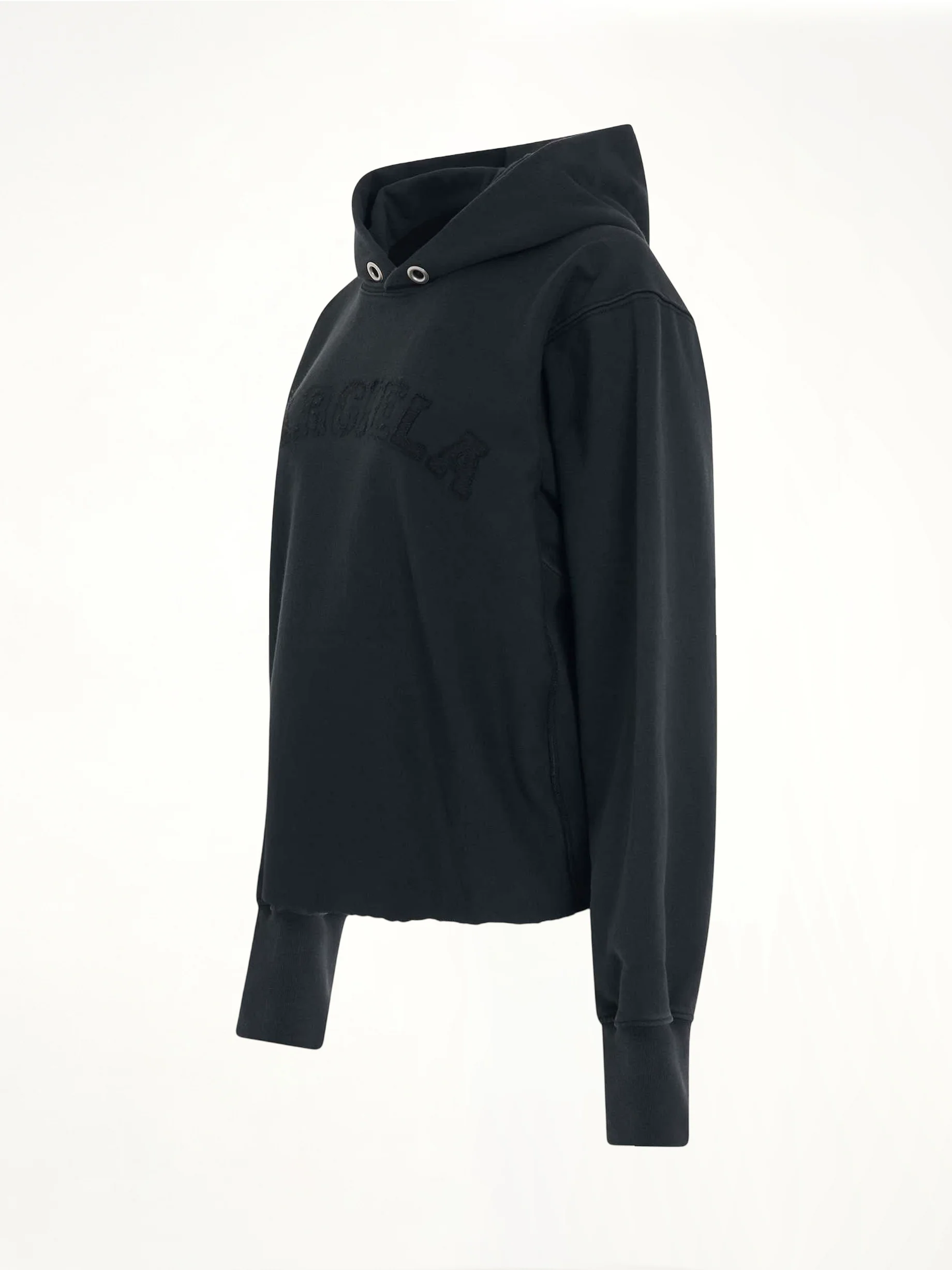 Memory Logo Hoodie in Black - Image 2