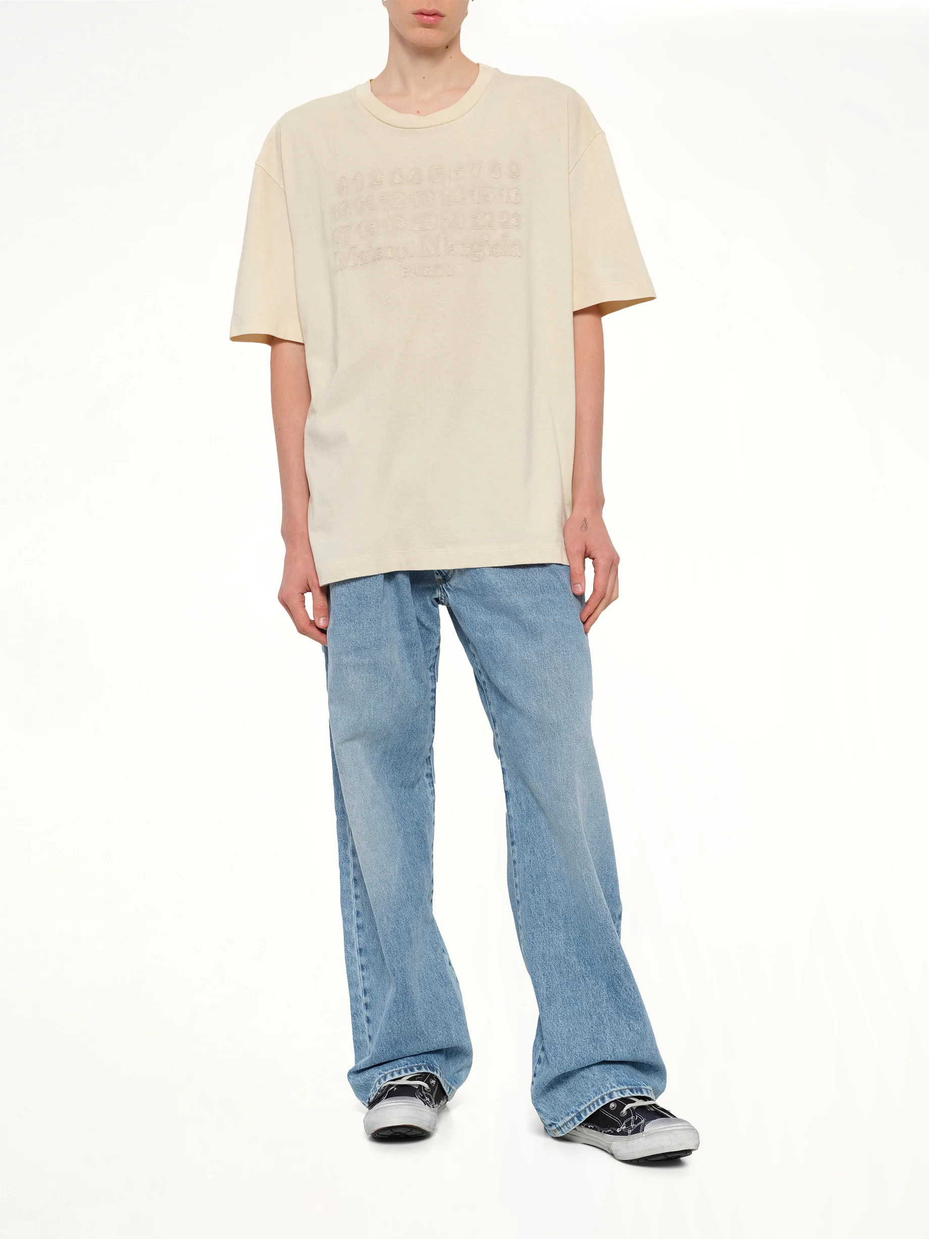 Memory of Logo T-Shirt in Natural - Image 4