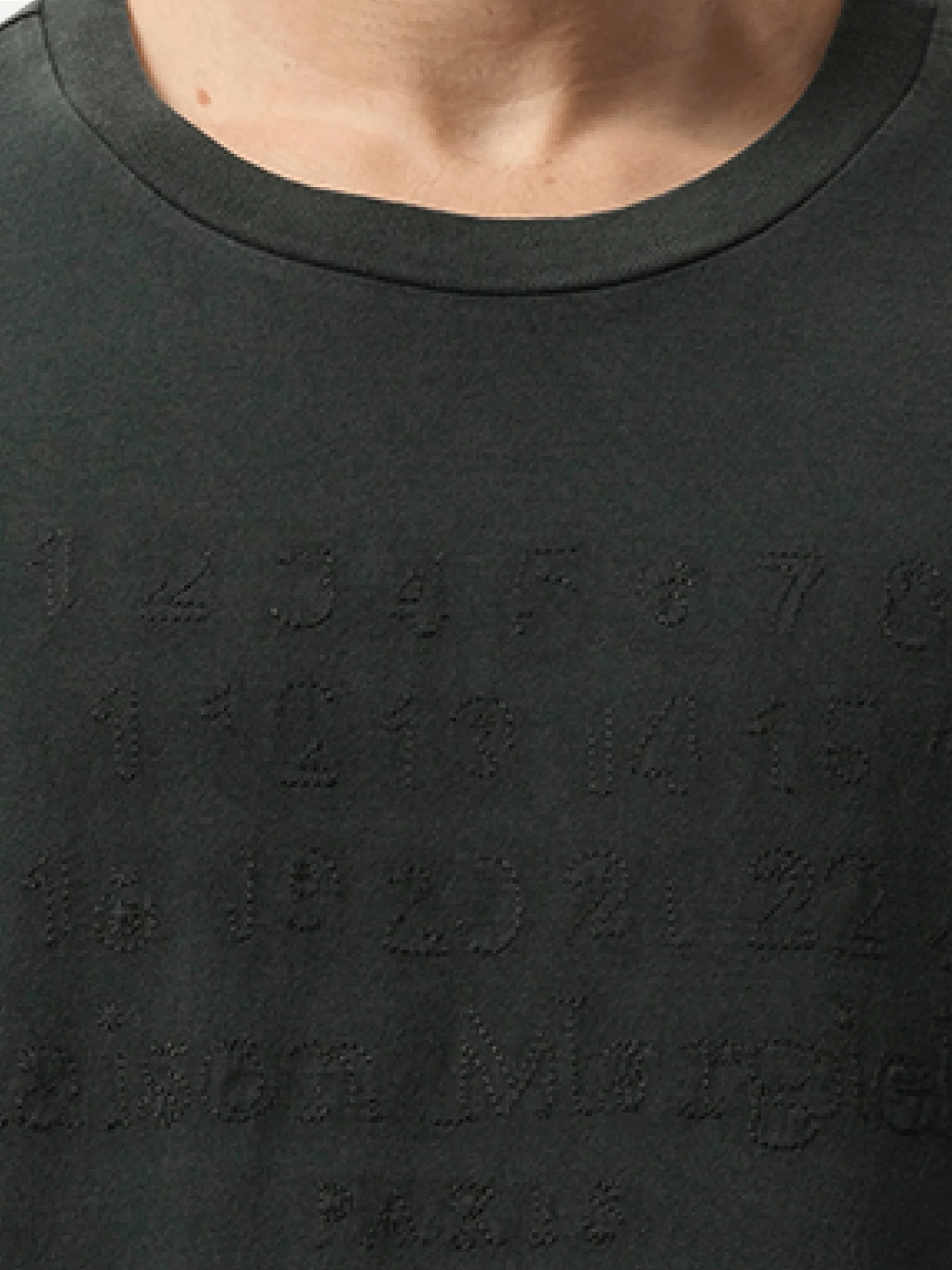 Memory of Logo T-Shirt in Washed Black - Image 6