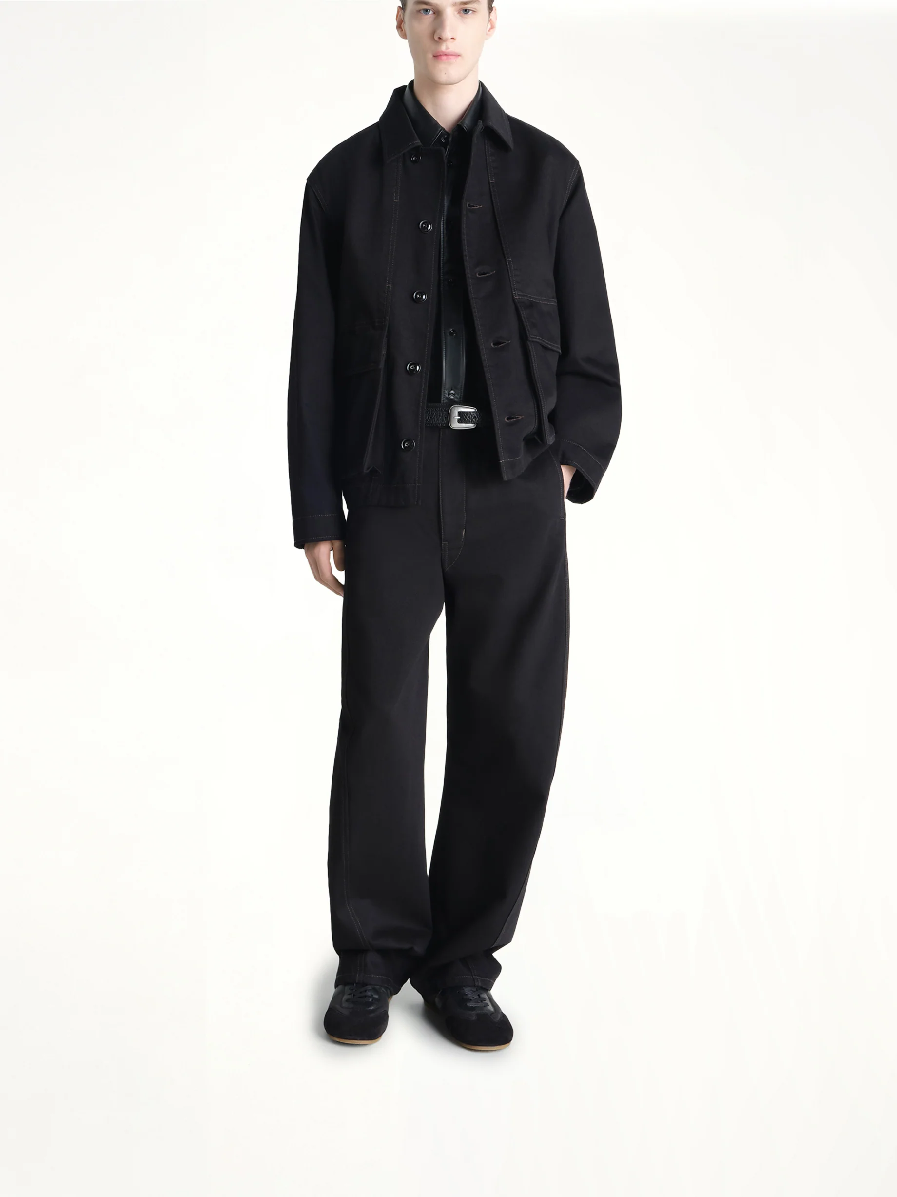 Boxy Jacket in Black - Image 4