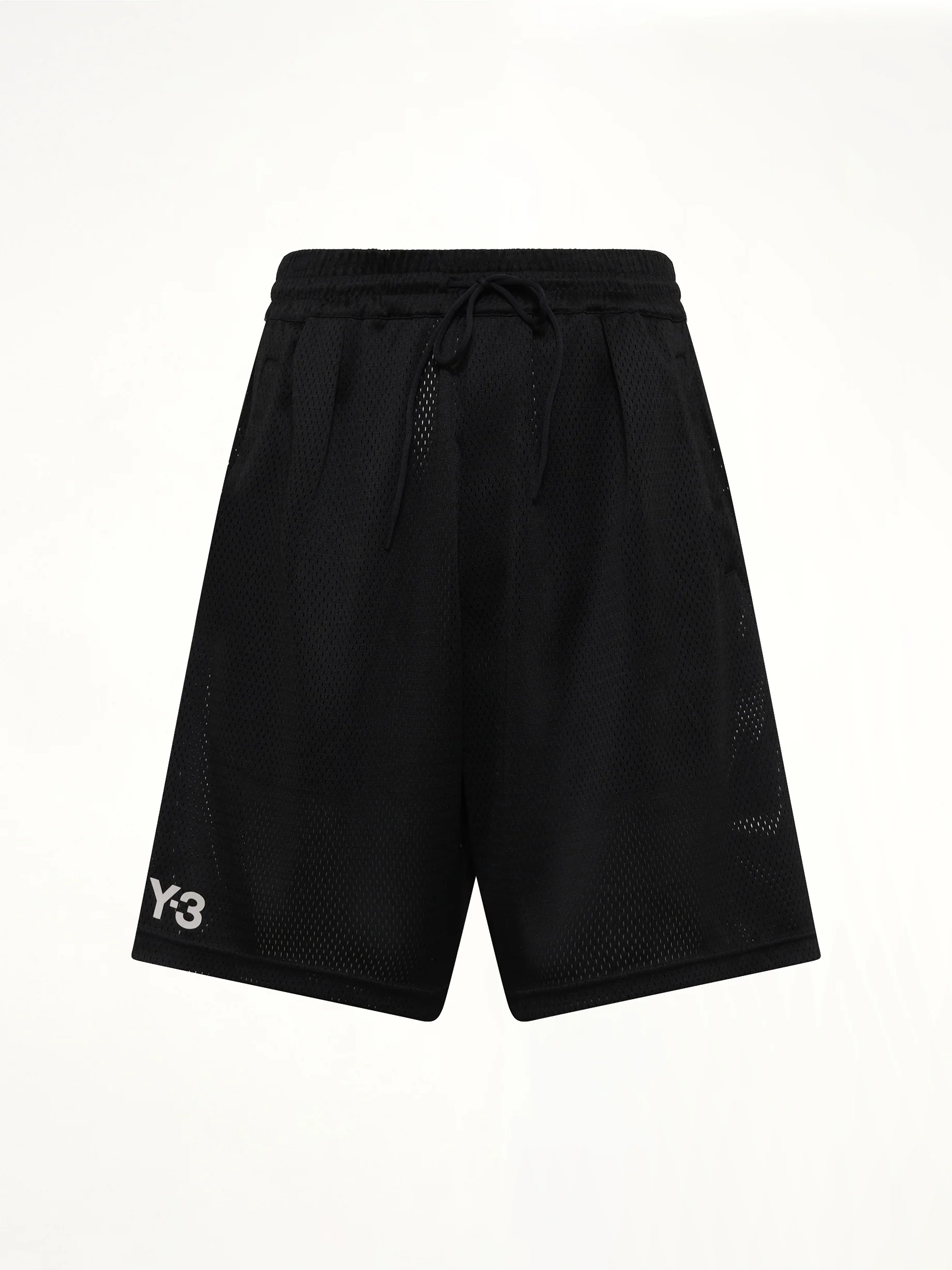 Mesh Shorts in Black - Image 2