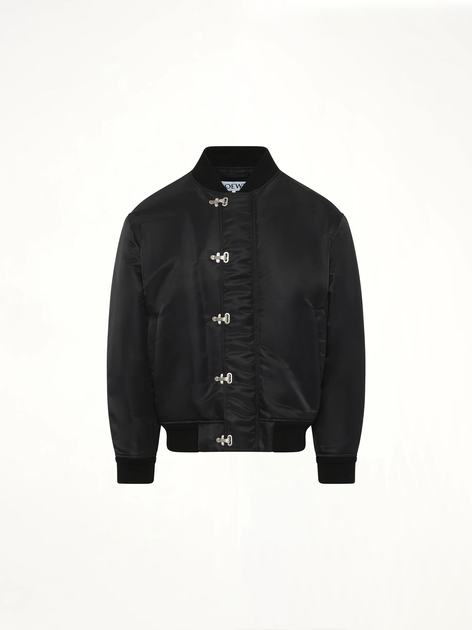 Metal Clip Jacket in Black - Image 2