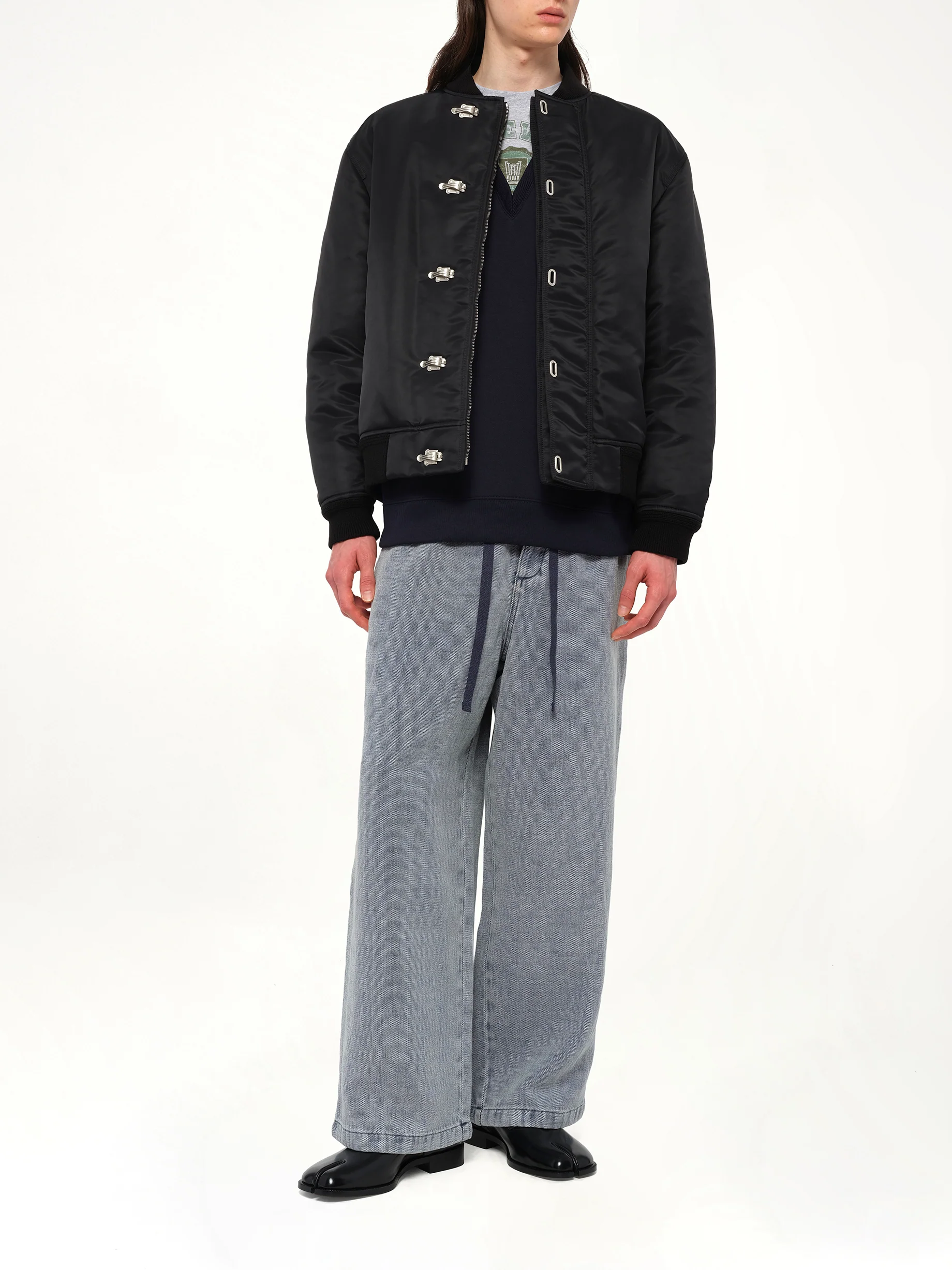 Metal Clip Jacket in Black - Image 4