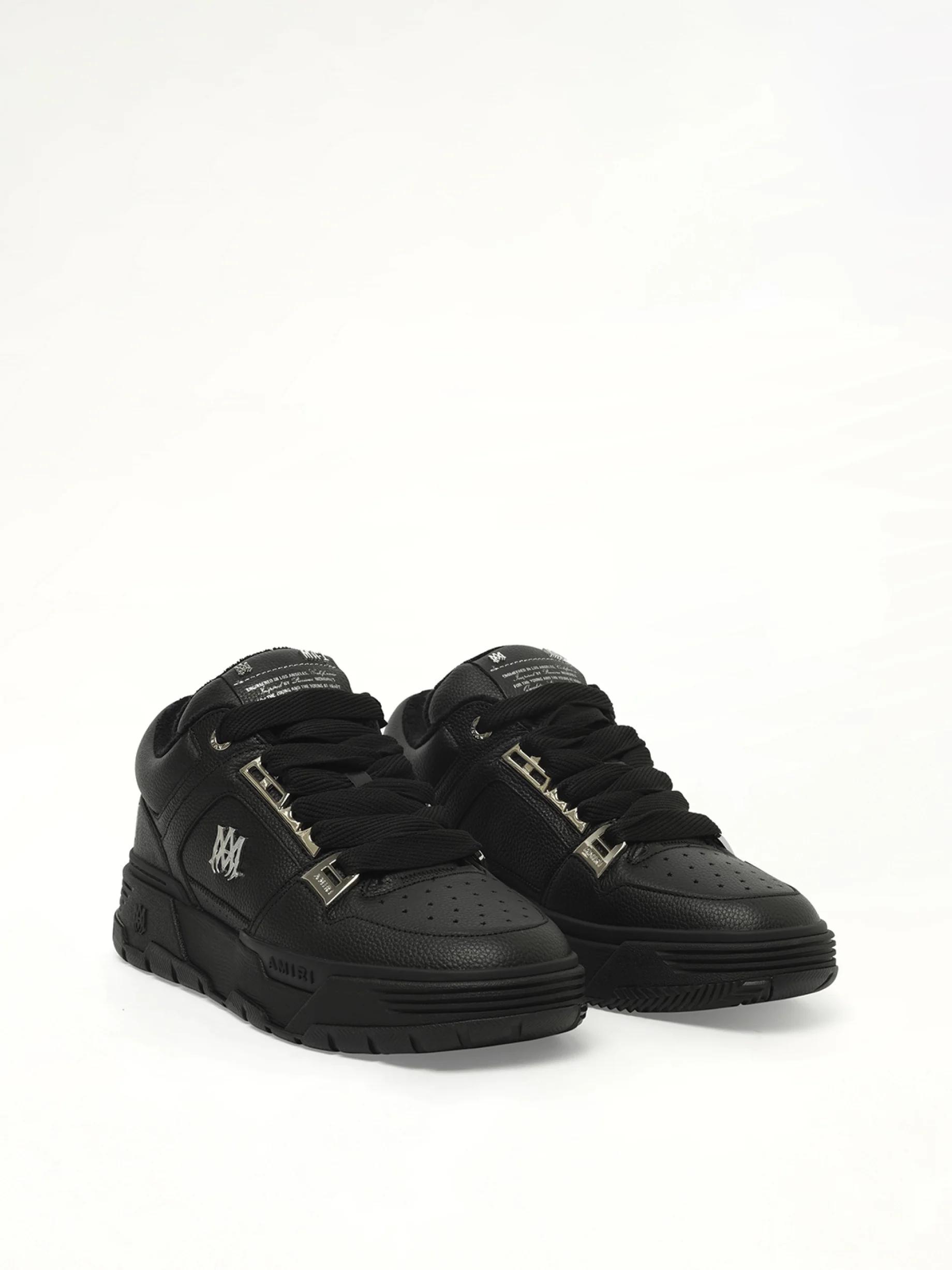 Metallic MA-1 Sneaker in Black - Image 2