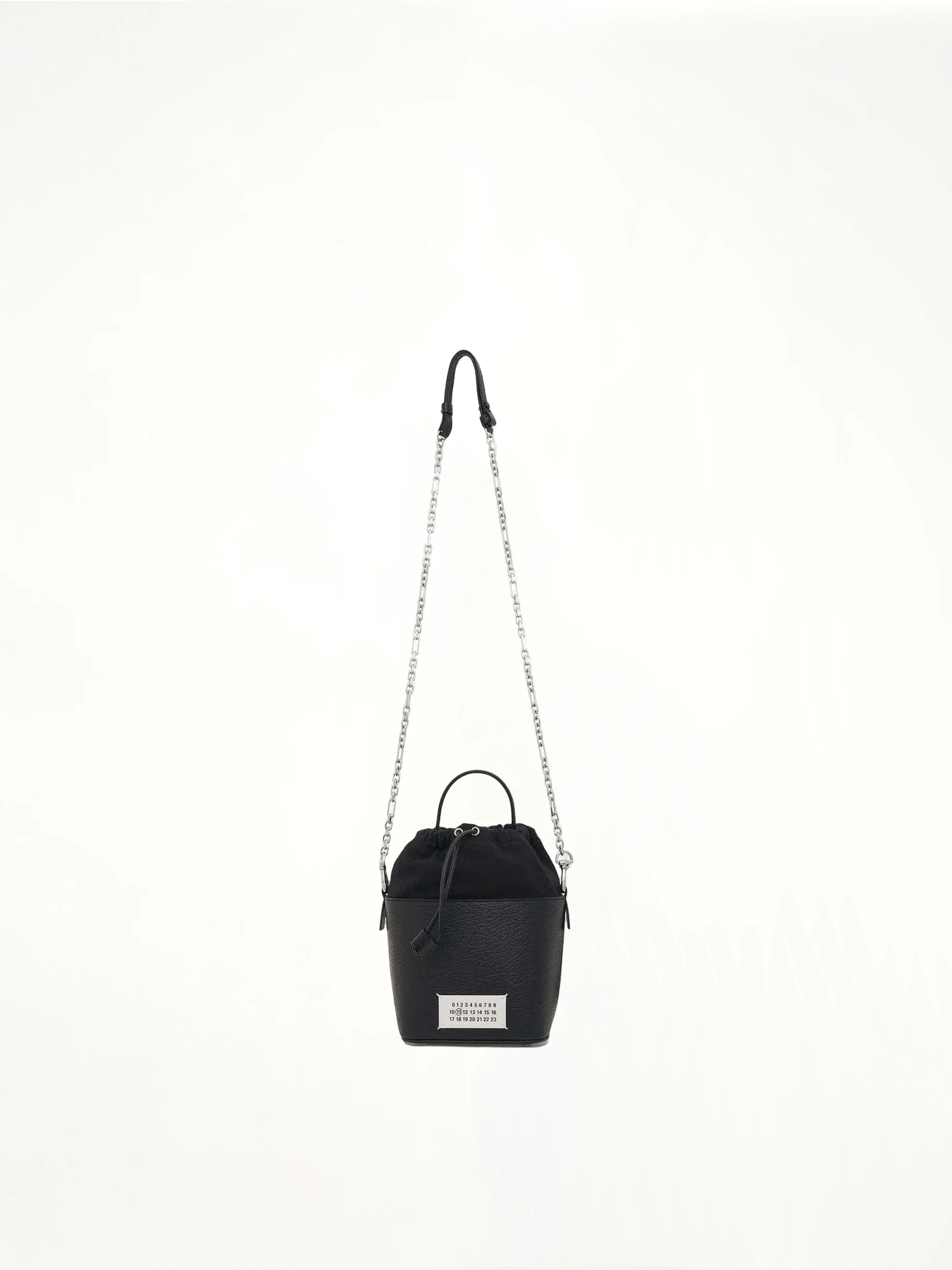 Small 5AC Bucket Bag in Black - Image 4