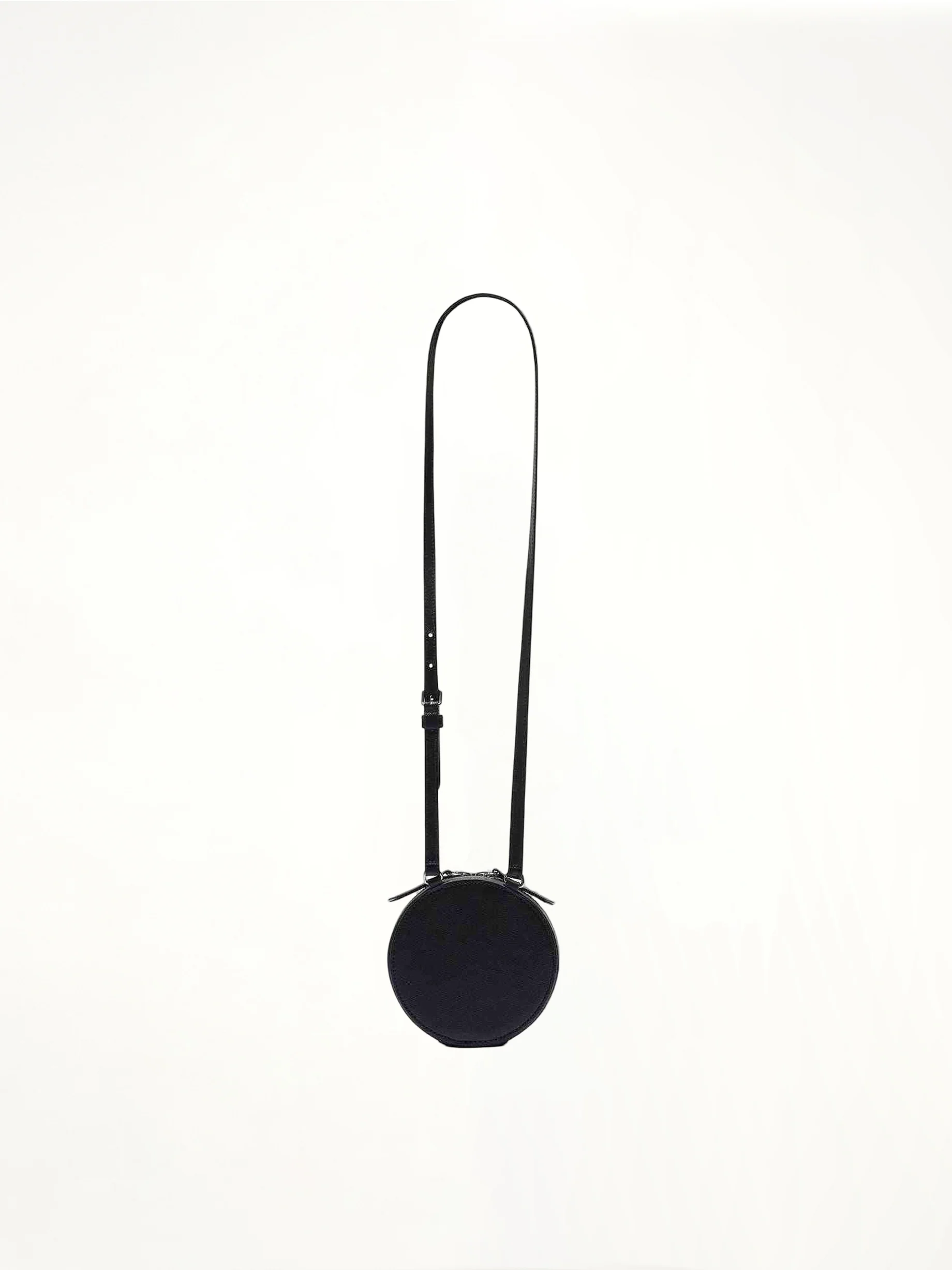 Micro Circle Bag in Black - Image 4