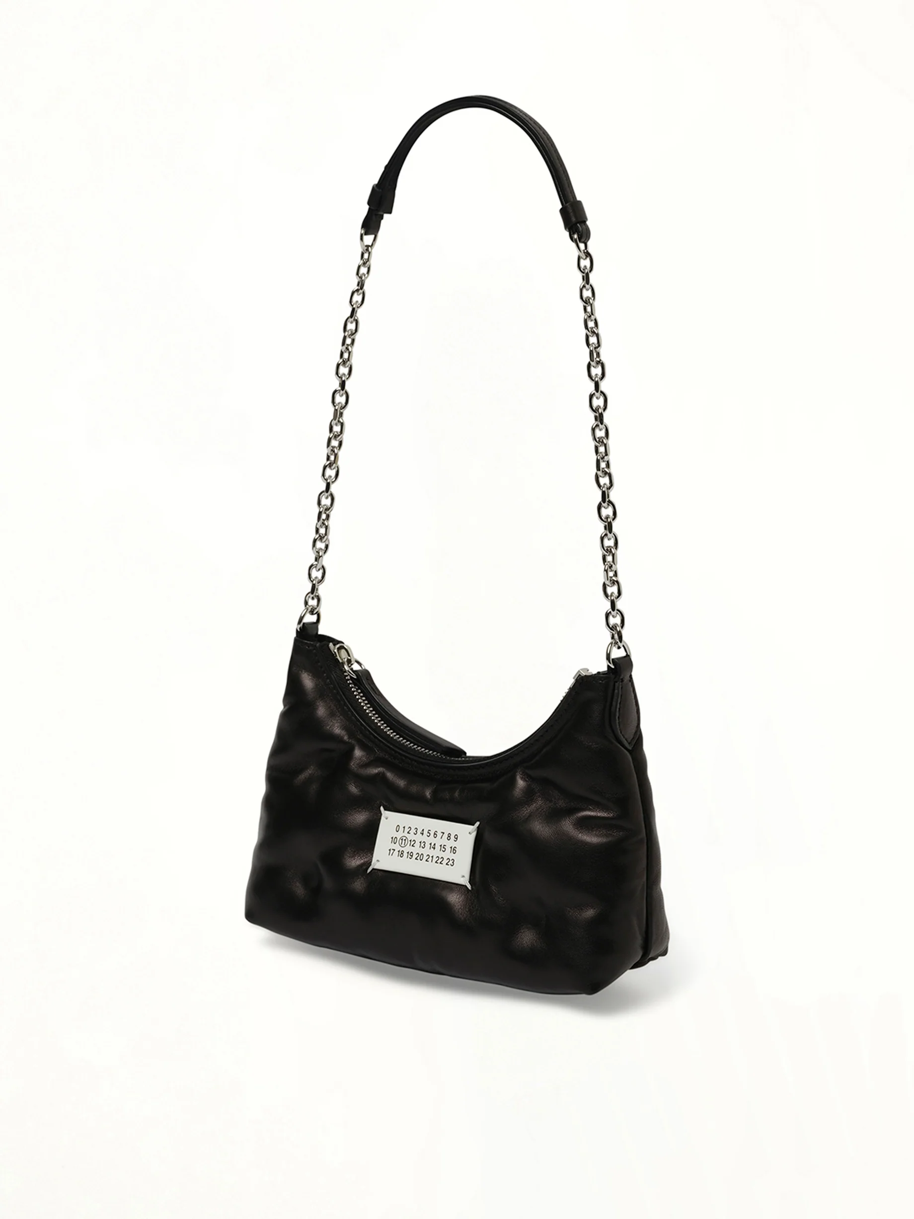 Micro Glam Slam Hobo Bag in Black - Image 2
