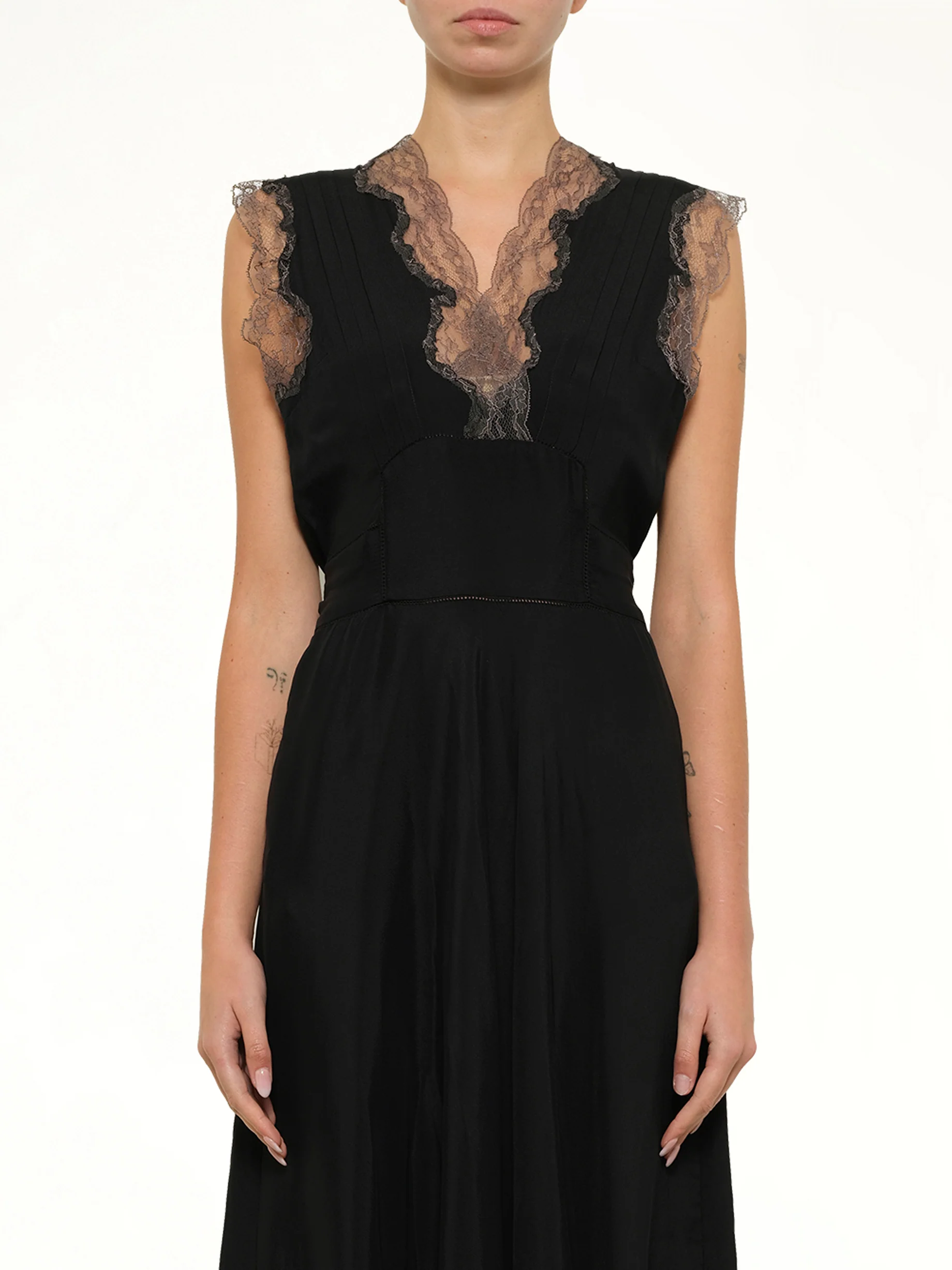 Midi Dress in Black - Image 7