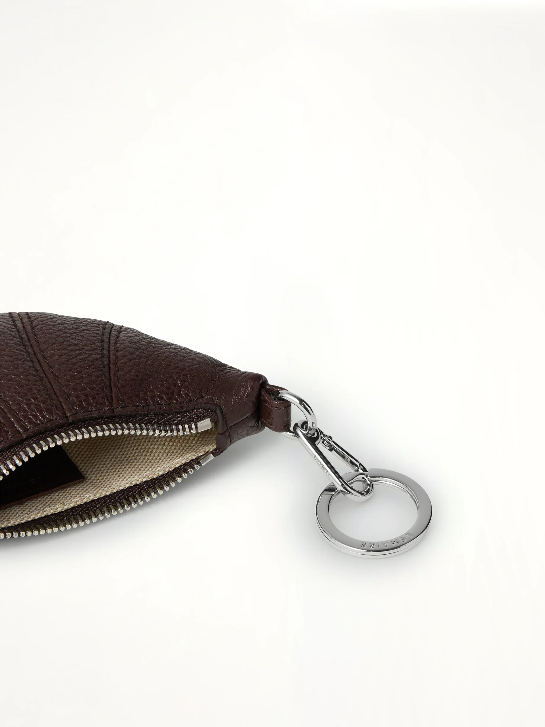 Mini Croissant Keyring in Tiramisu - Image 2