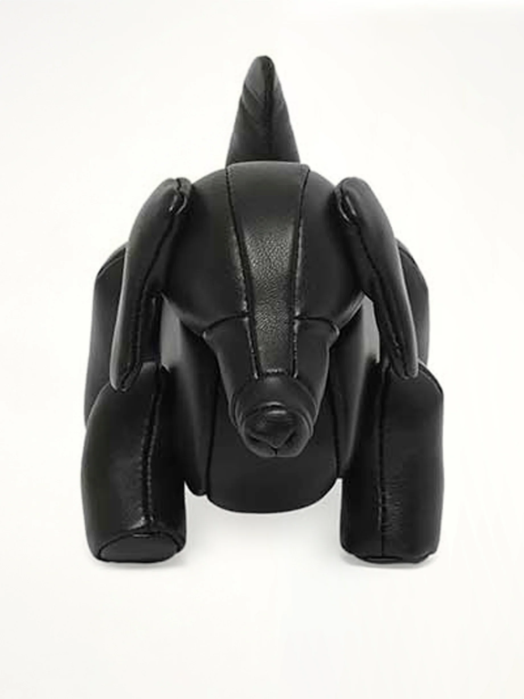 Mini Dachshund Bag in Black - Image 5