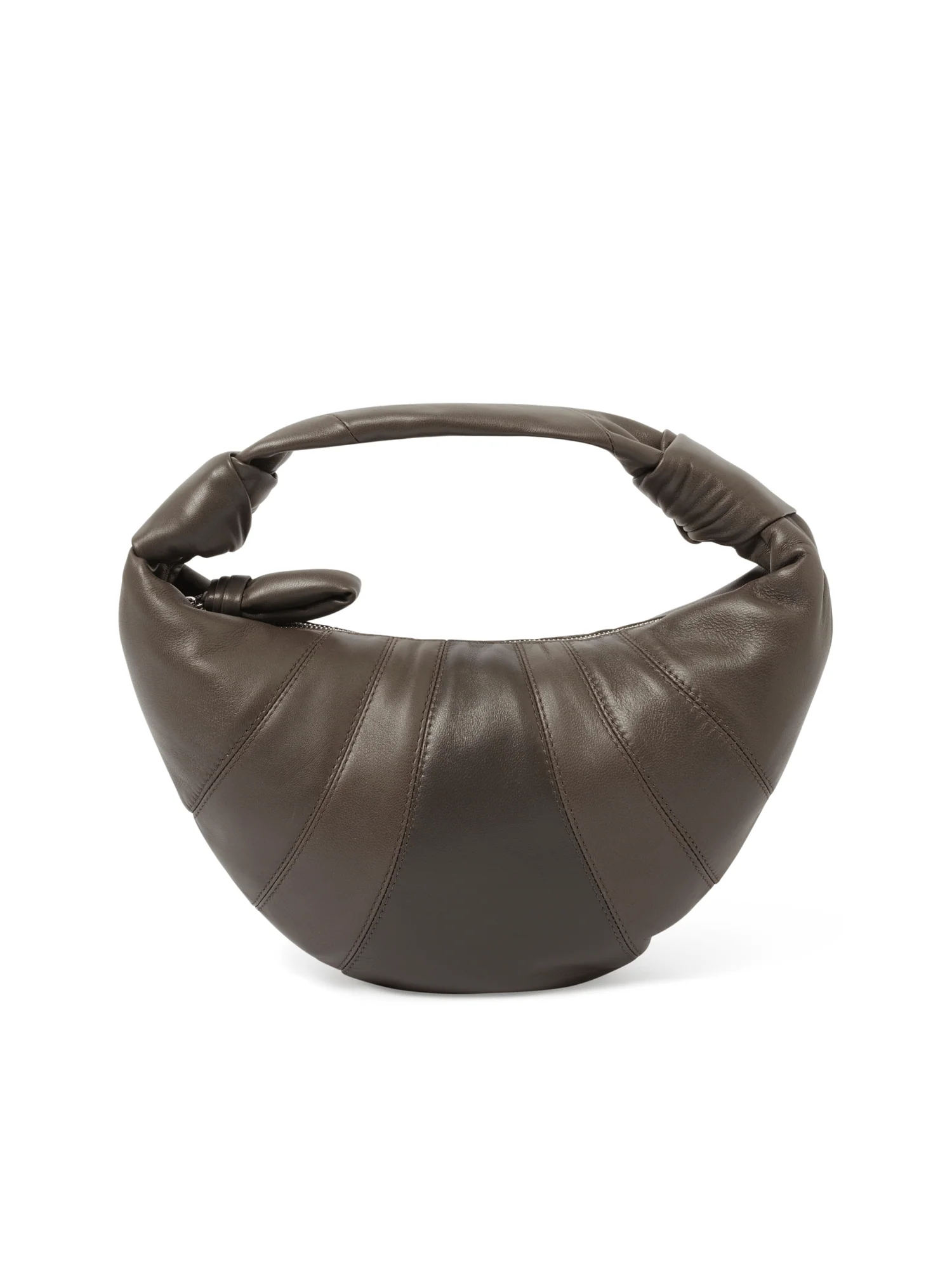 Mini Fortune Croissant Bag in Mink