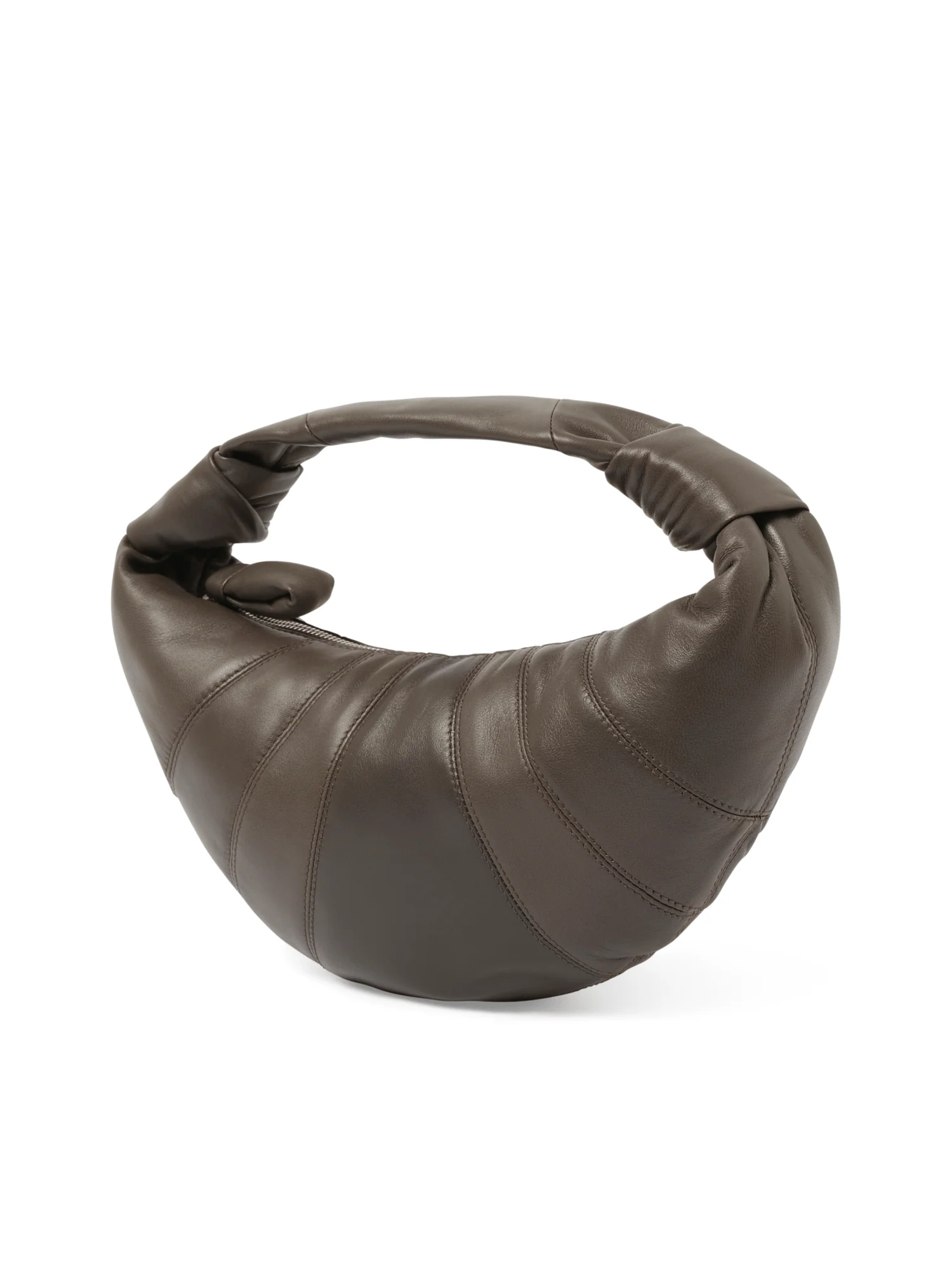 Mini Fortune Croissant Bag in Mink - Image 2