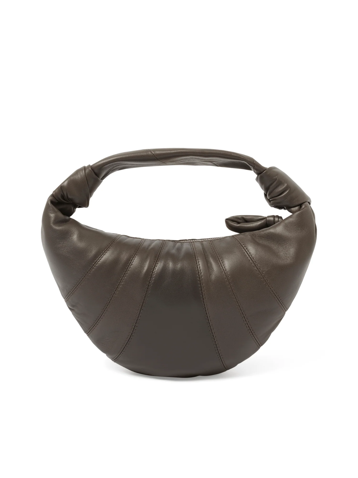 Mini Fortune Croissant Bag in Mink - Image 6