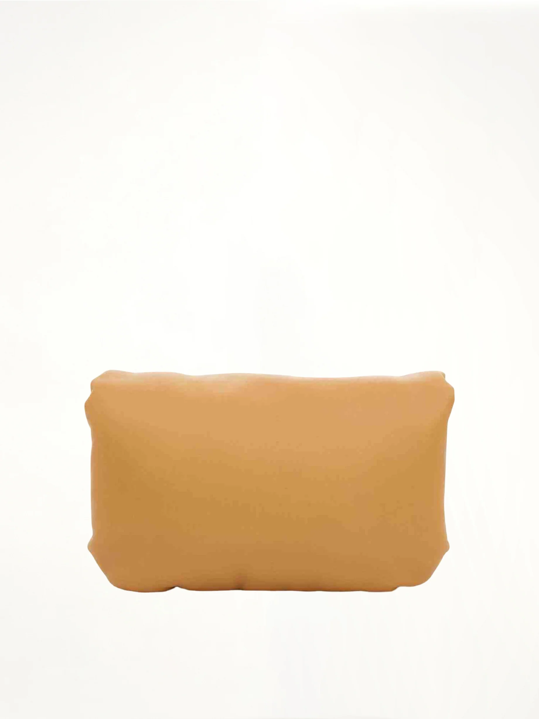 Mini Puffer Goya Bag in Shiny Nappa Lambskin in Camel - Image 4