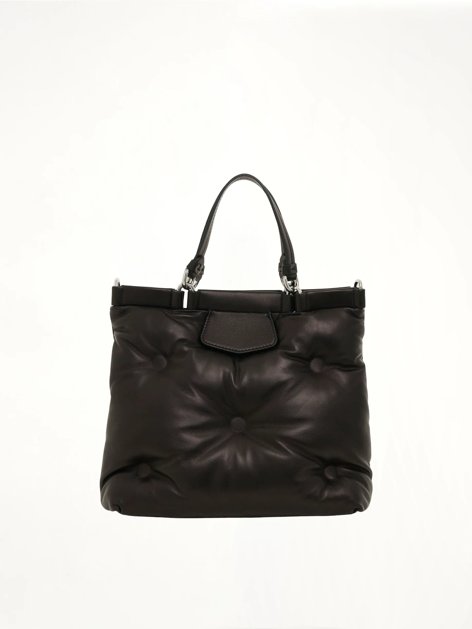 Small Glam Slam Shopping Bag in Black - Image 4