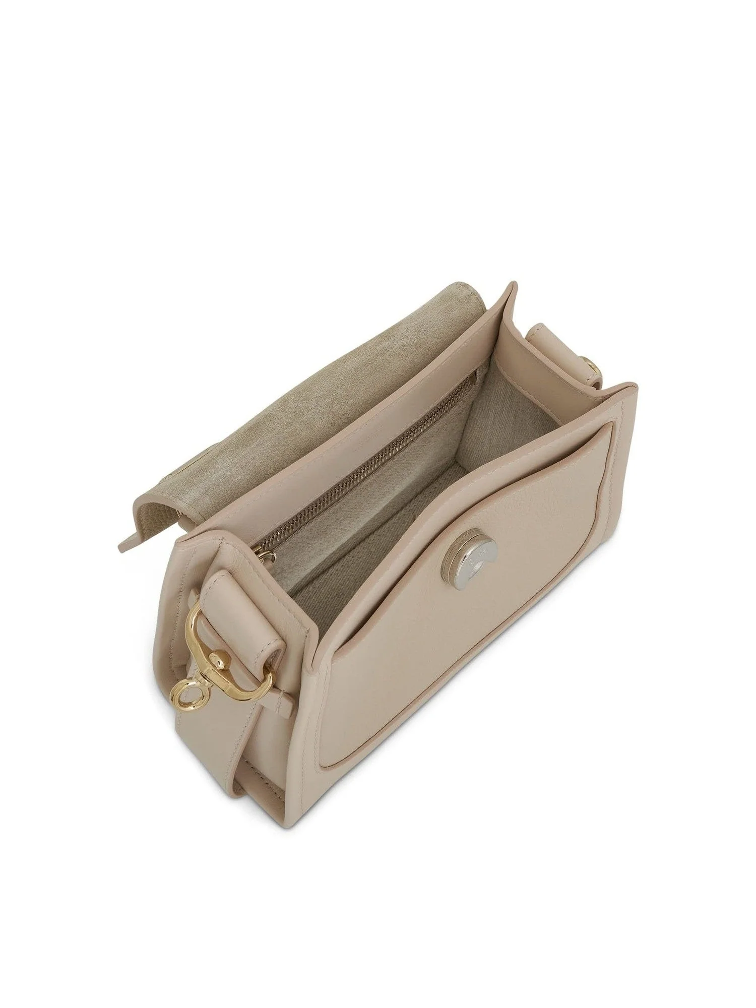 Mini Tess Day Bag in Nude - Image 4