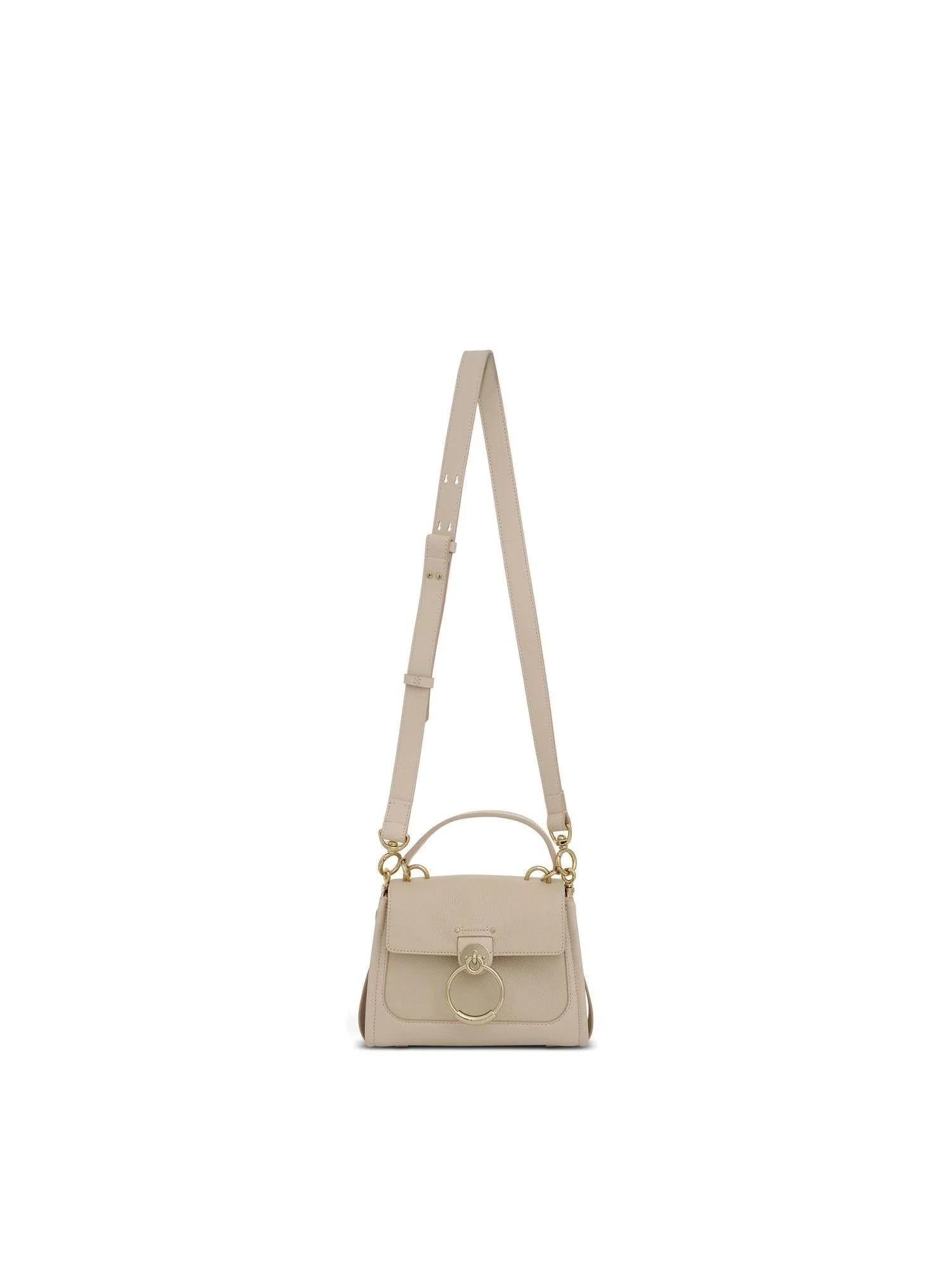 Mini Tess Day Bag in Nude - Image 5
