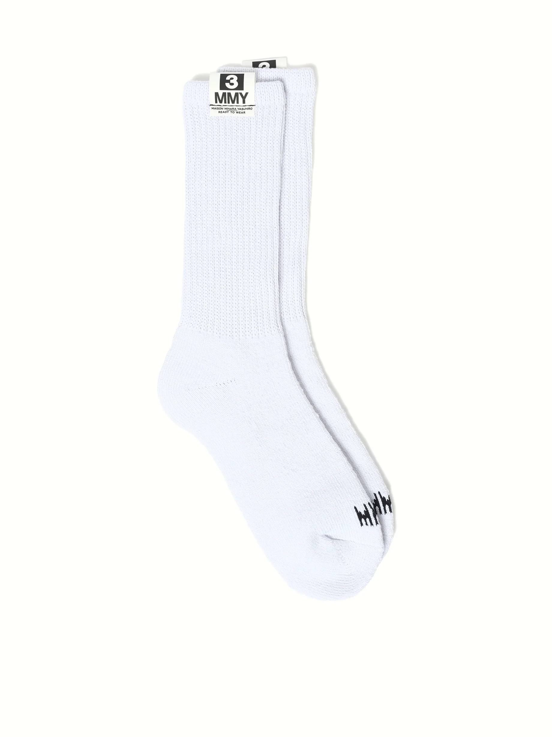 MMY Socks in White - Image 3