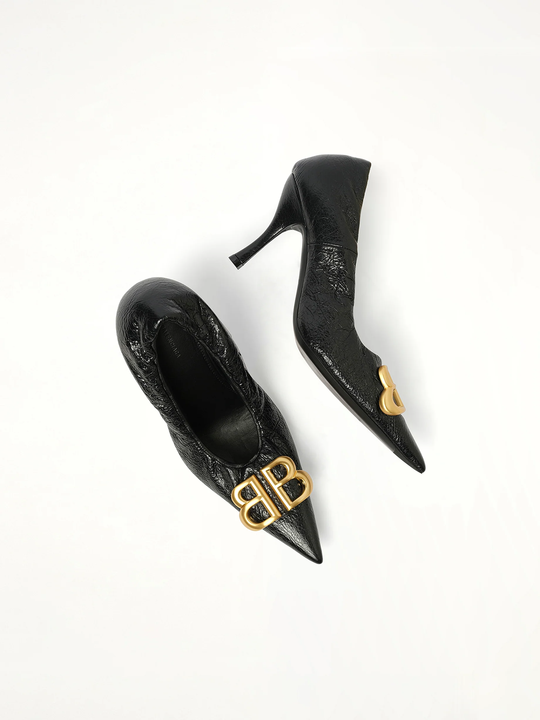 Monaco Pump BB H90 in Black/Gold - Image 4