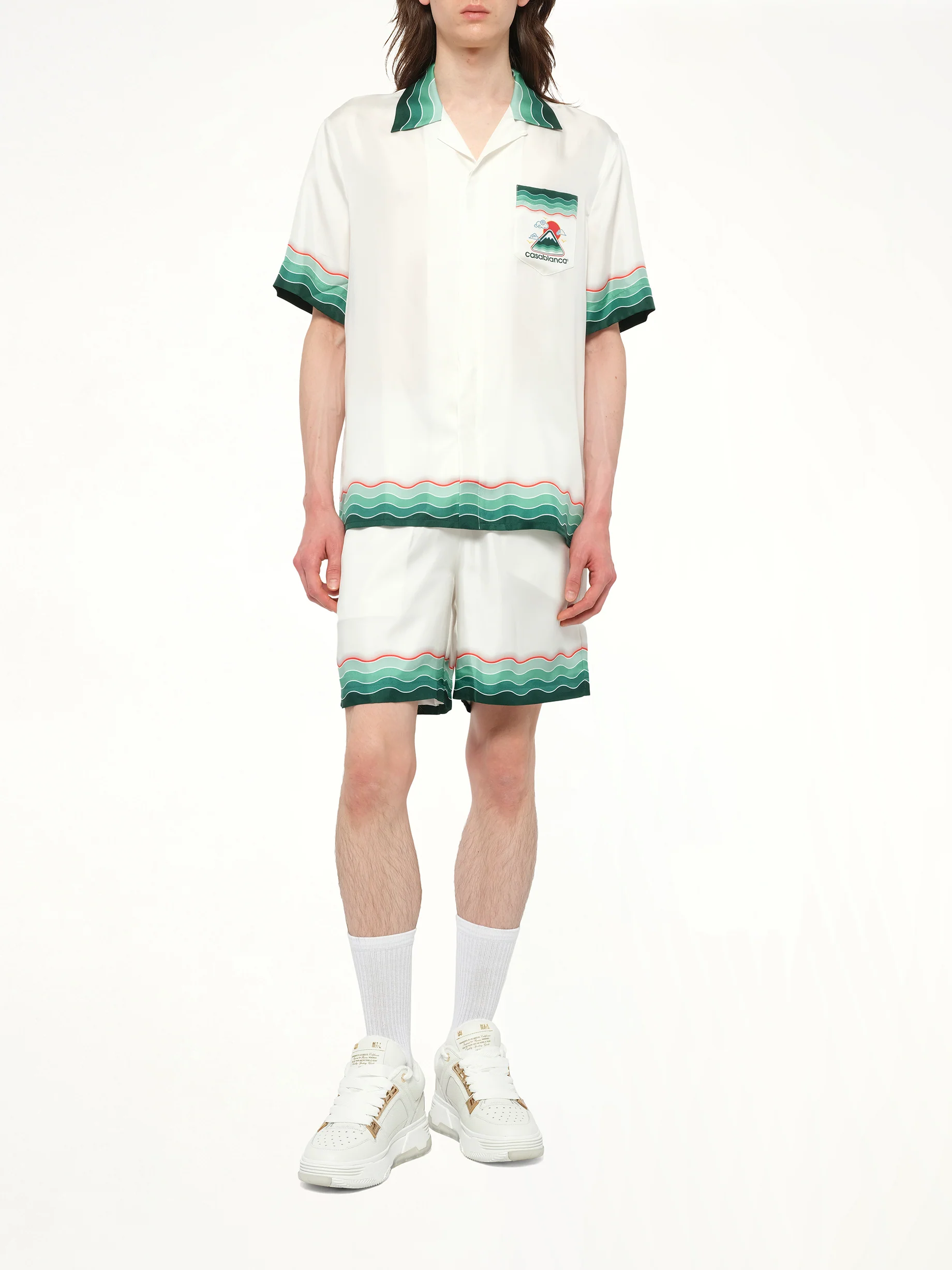 Montagne Ondulee Shirt in Multicolour - Image 4