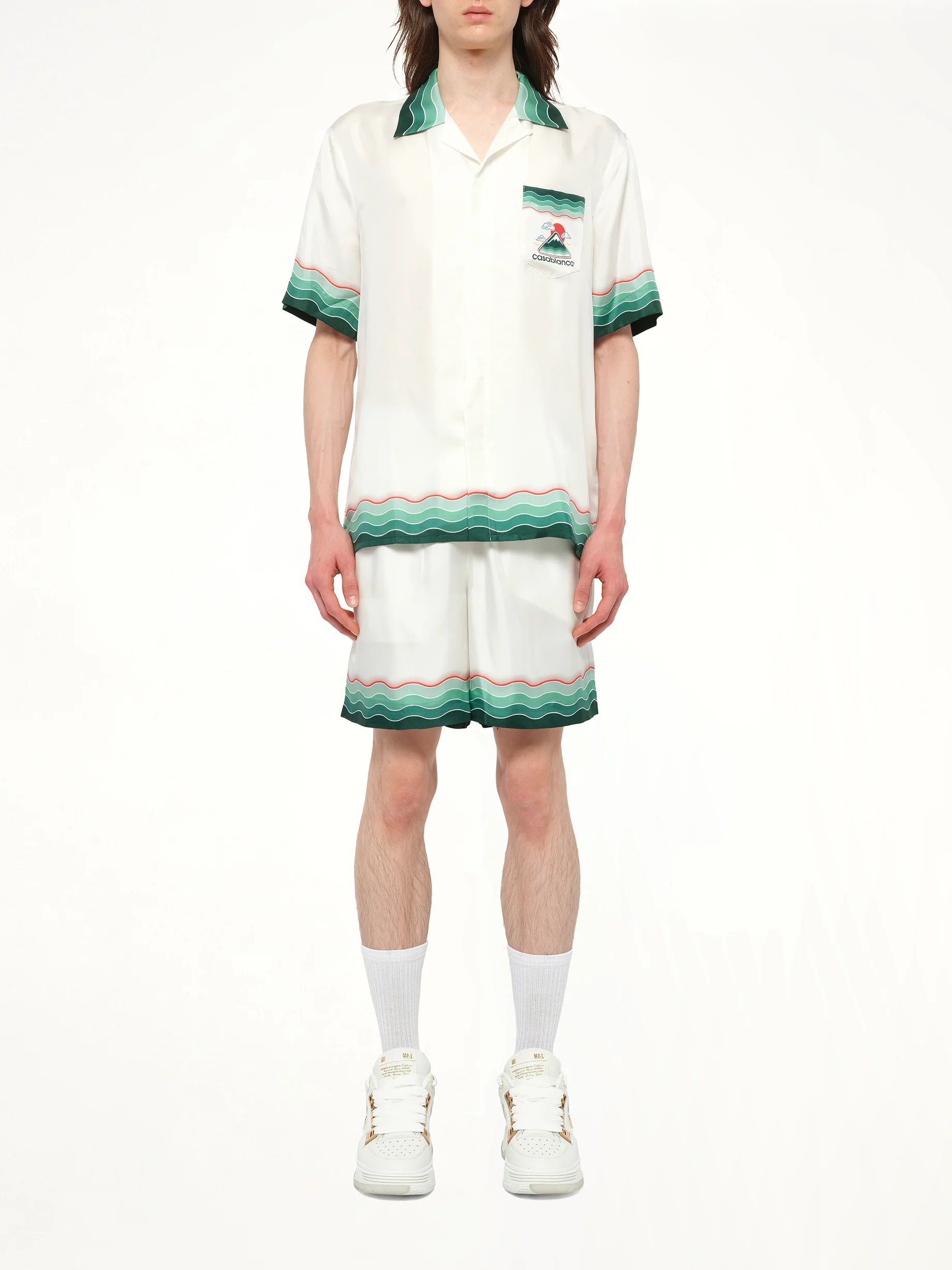 Montagne Ondulee Shirt in Multicolour - Image 7
