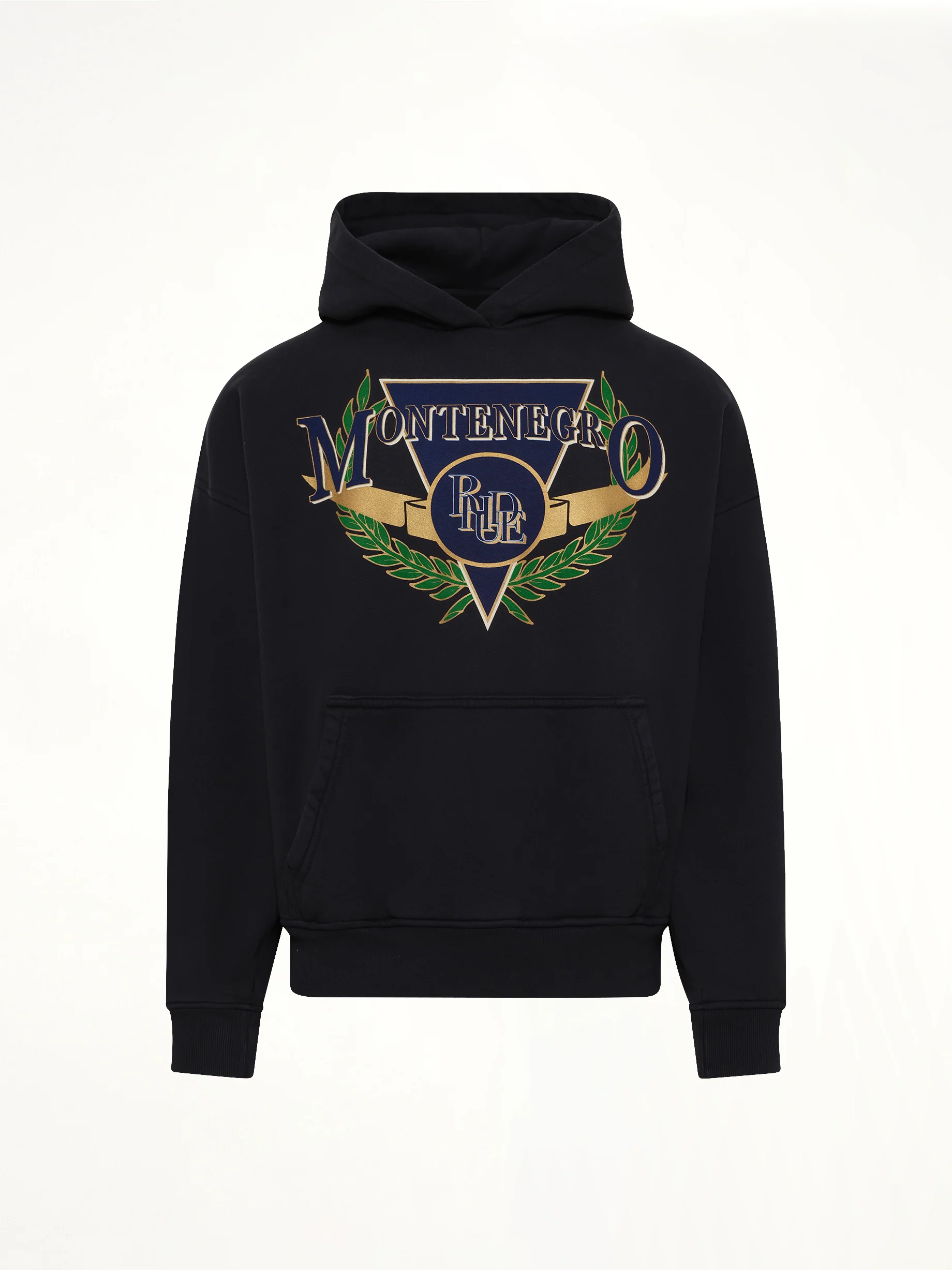 Montenegro Regatta Hoodie in Vintage Black/Navy - Image 2