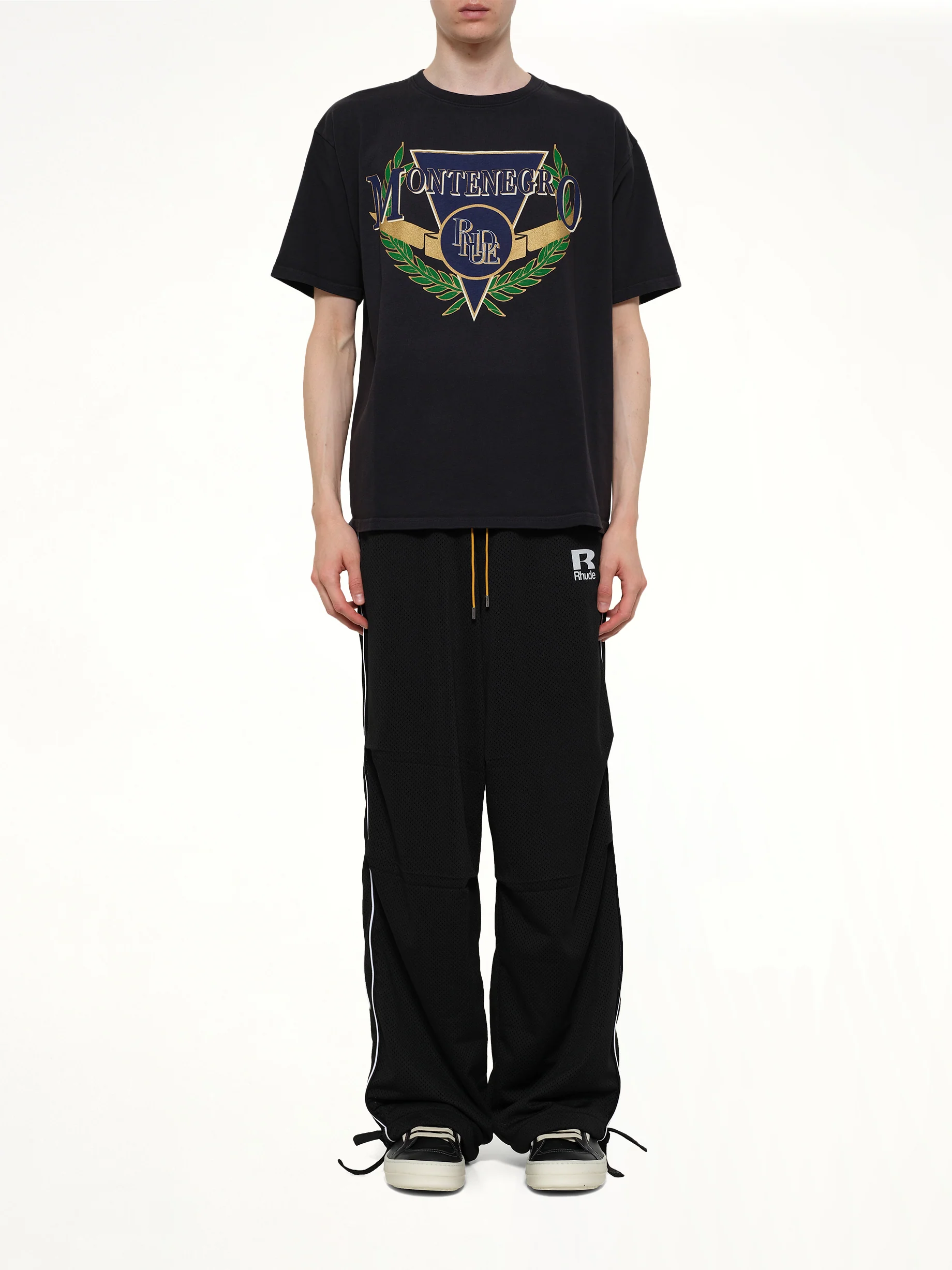 Montenegro Regatta T-Shirt in Vintage Black - Image 7
