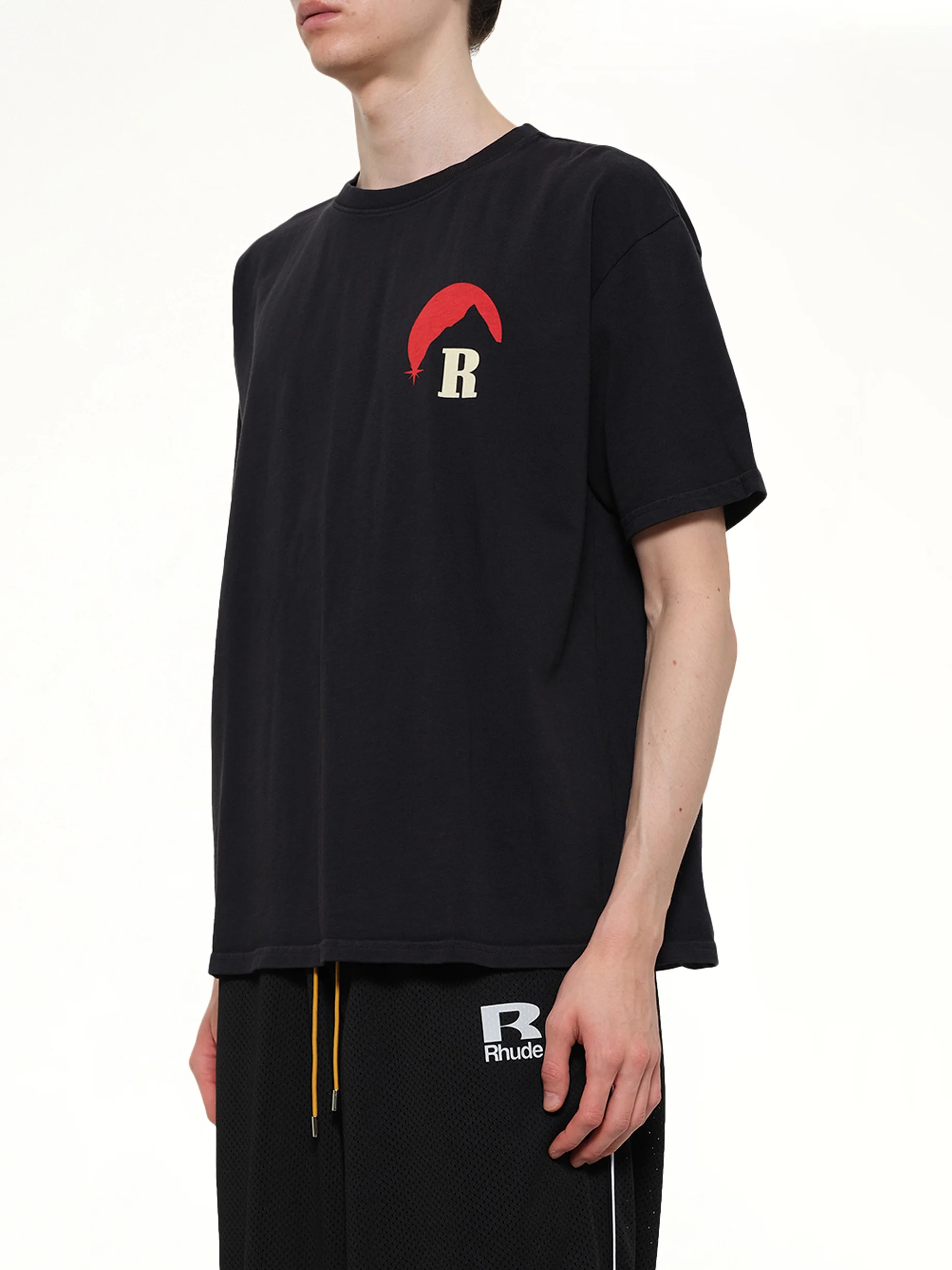 Moonlight Regatta T-Shirt in Vintage Black - Image 3
