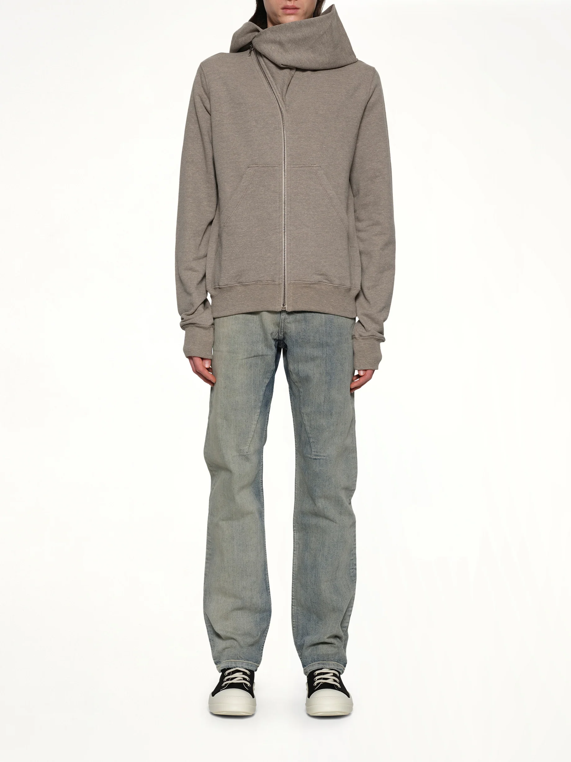 Mountain Hoodie in Melange Grey - Image 7