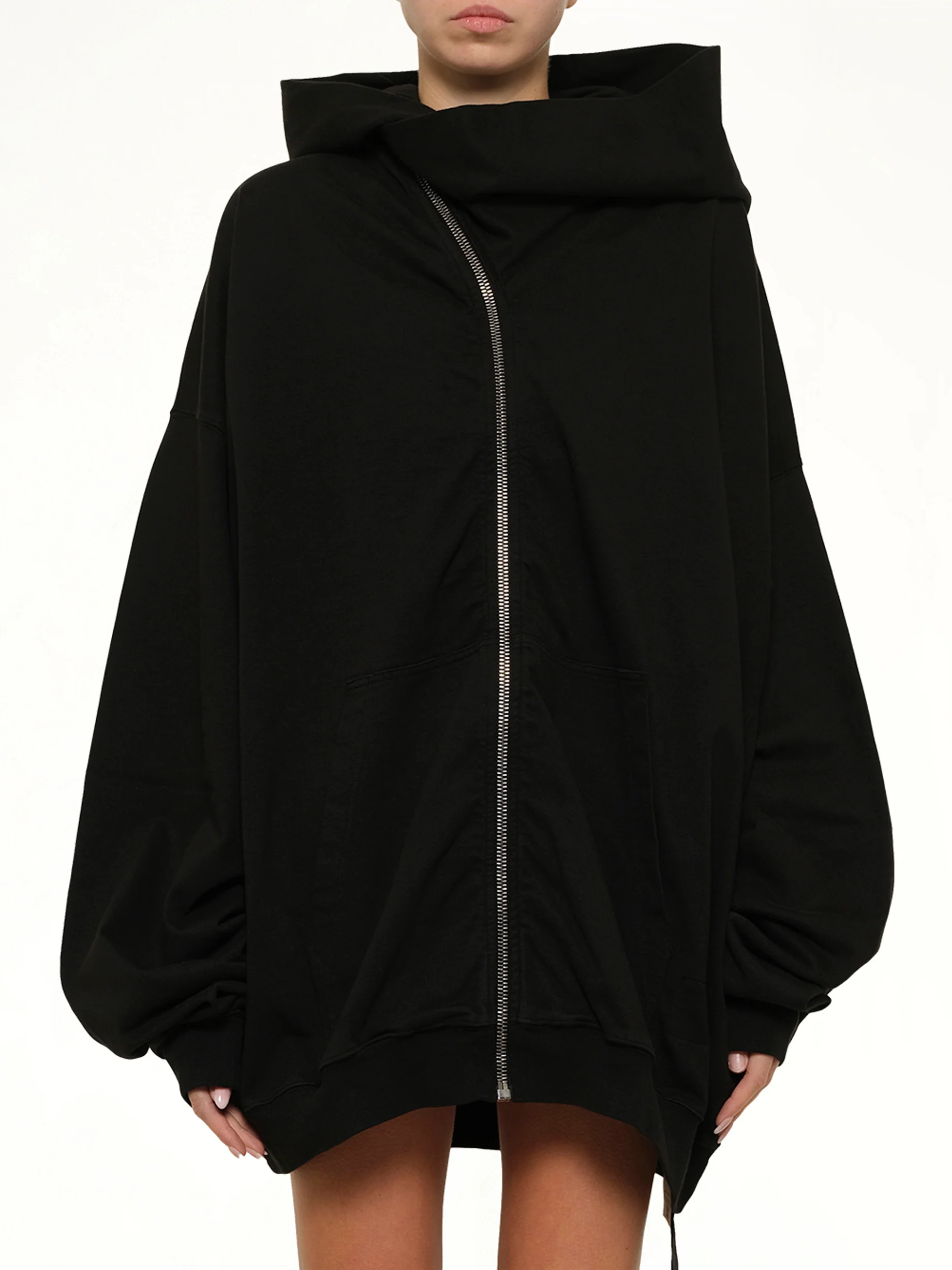 Mountain Hun Hoodie in Black