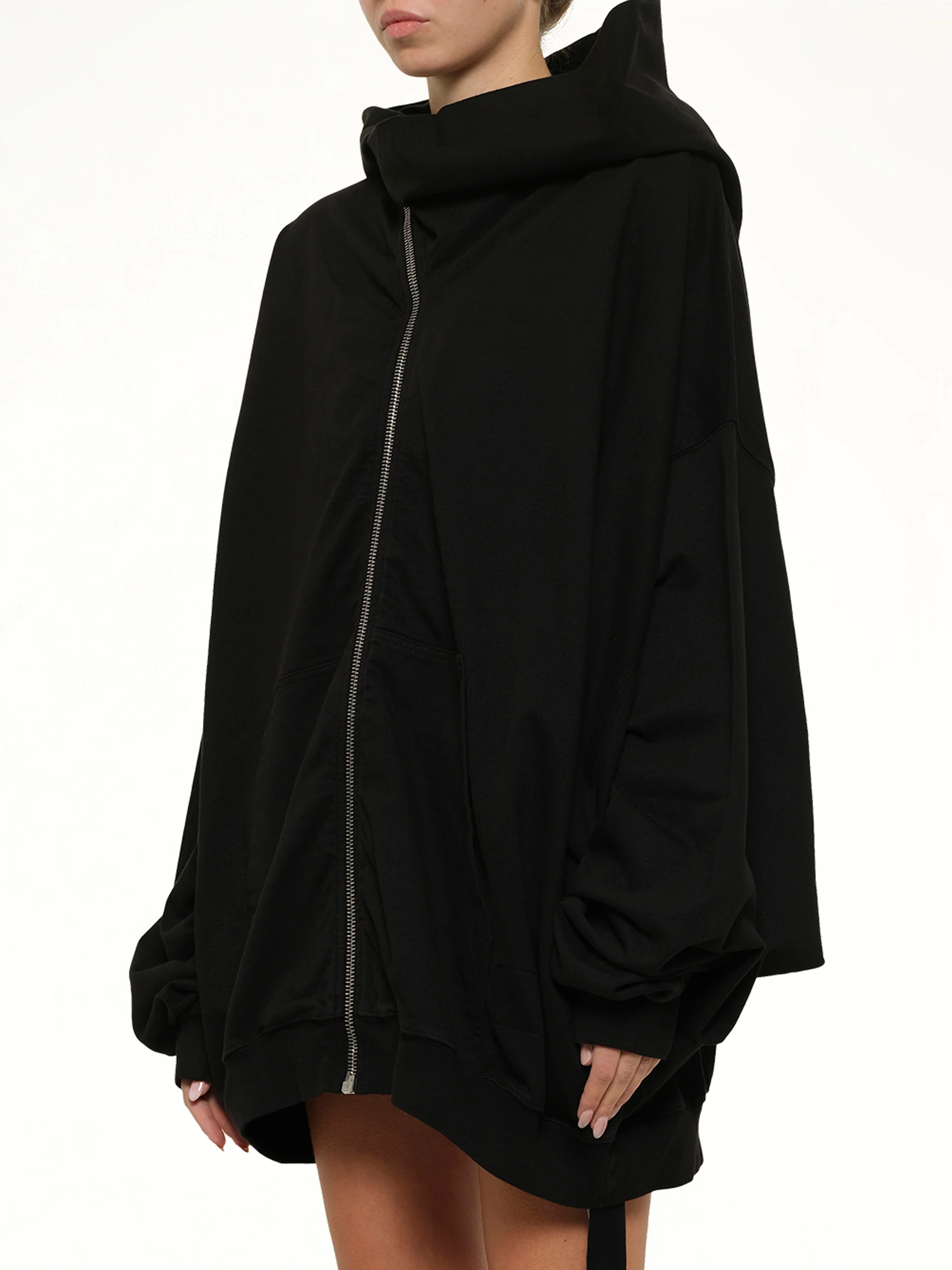 Mountain Hun Hoodie in Black - Image 3