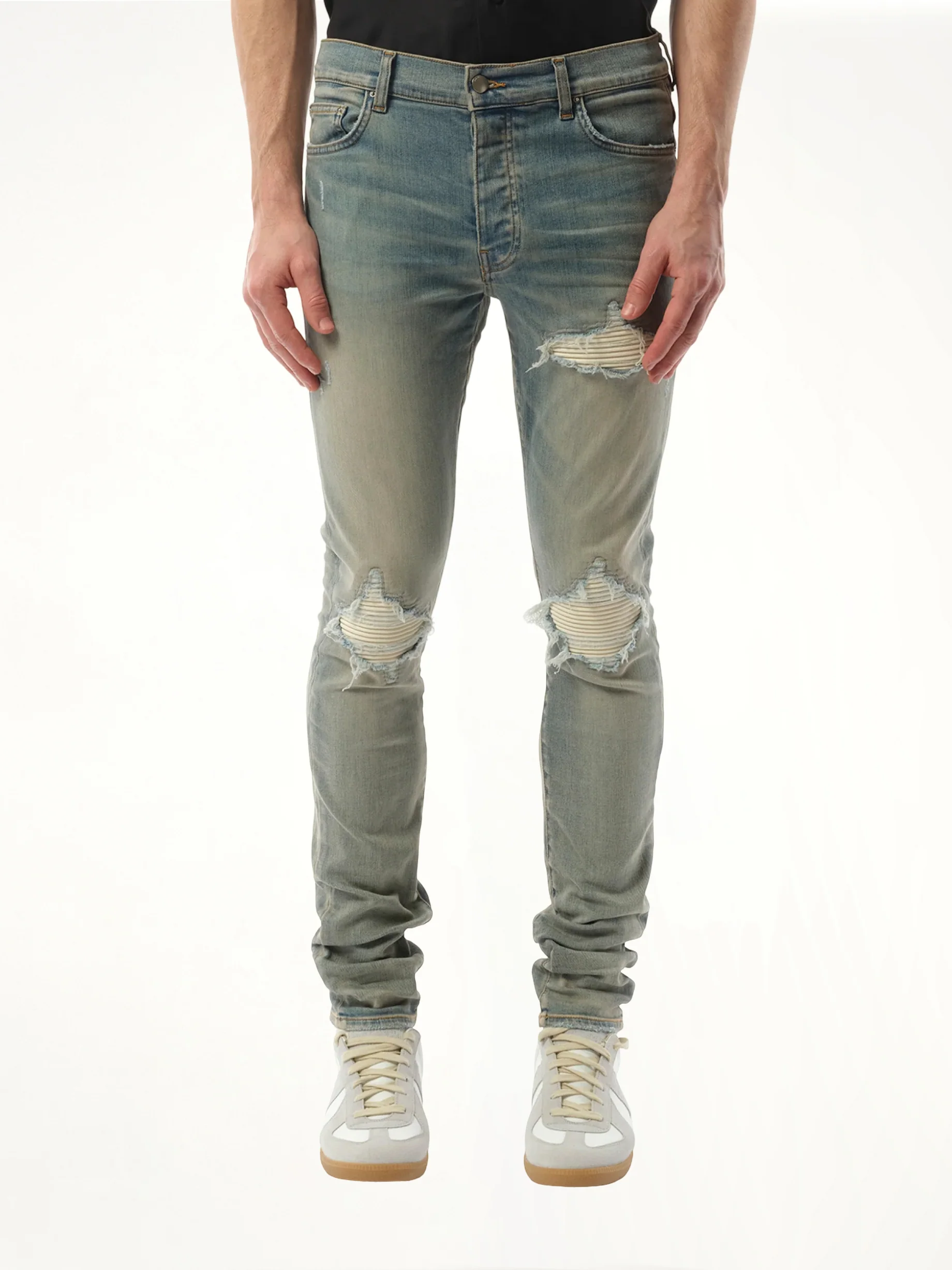 MX1 Ultrasuede Jeans in Antique Indigo