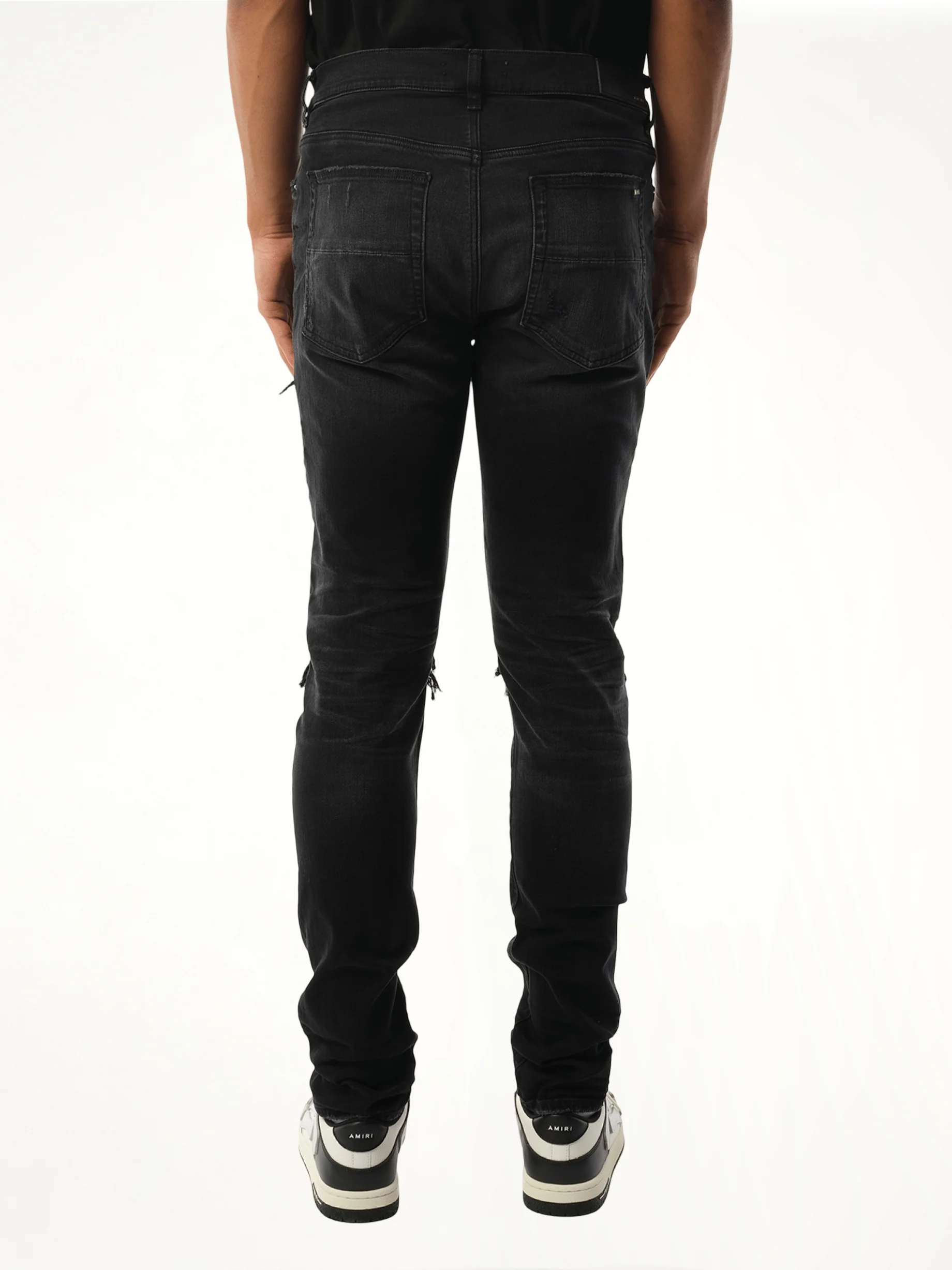 MX1 Ultrasuede Jeans in Vintage Black - Image 6