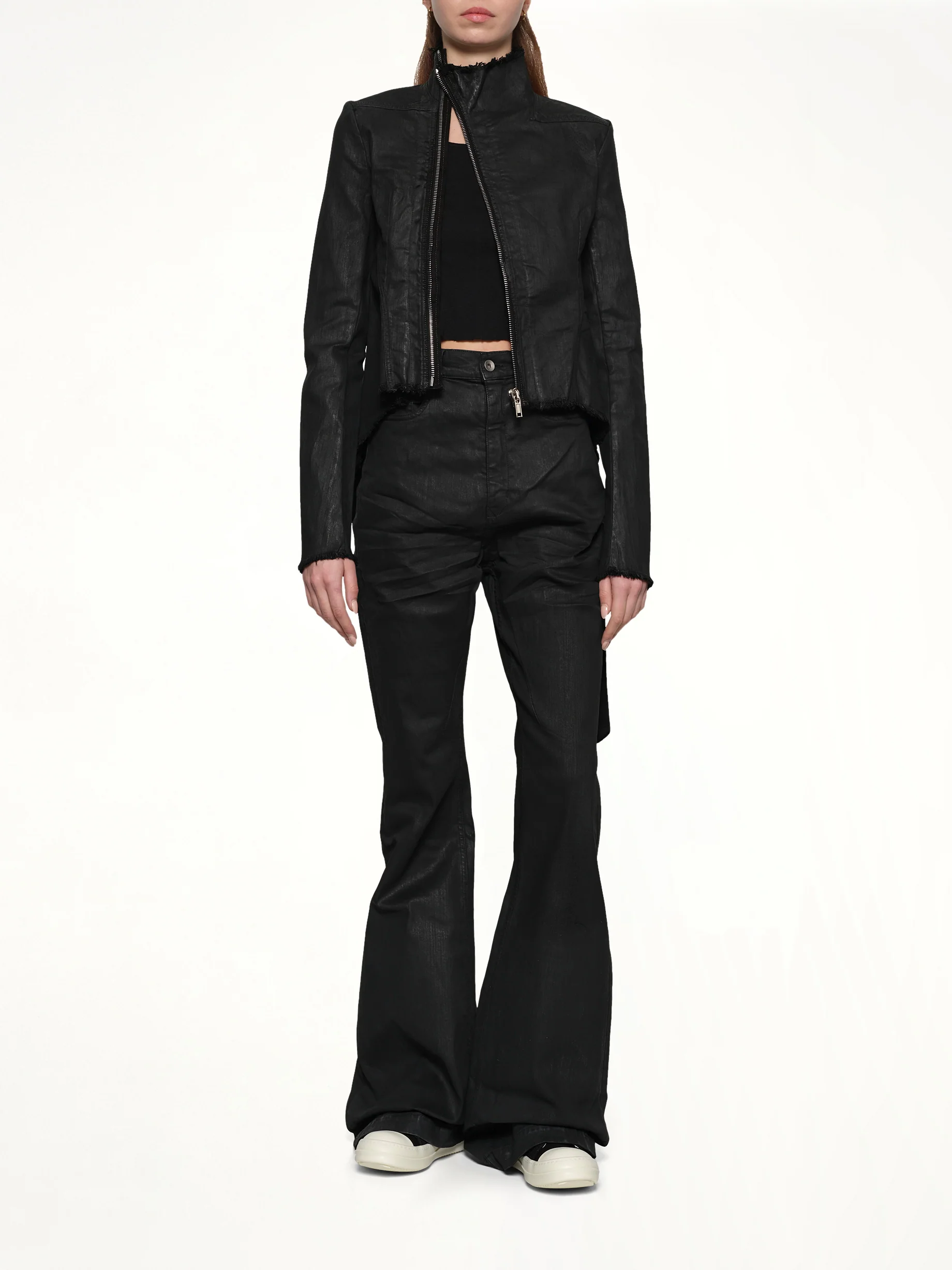 Naska Gary Jacket in Black Wax - Image 4