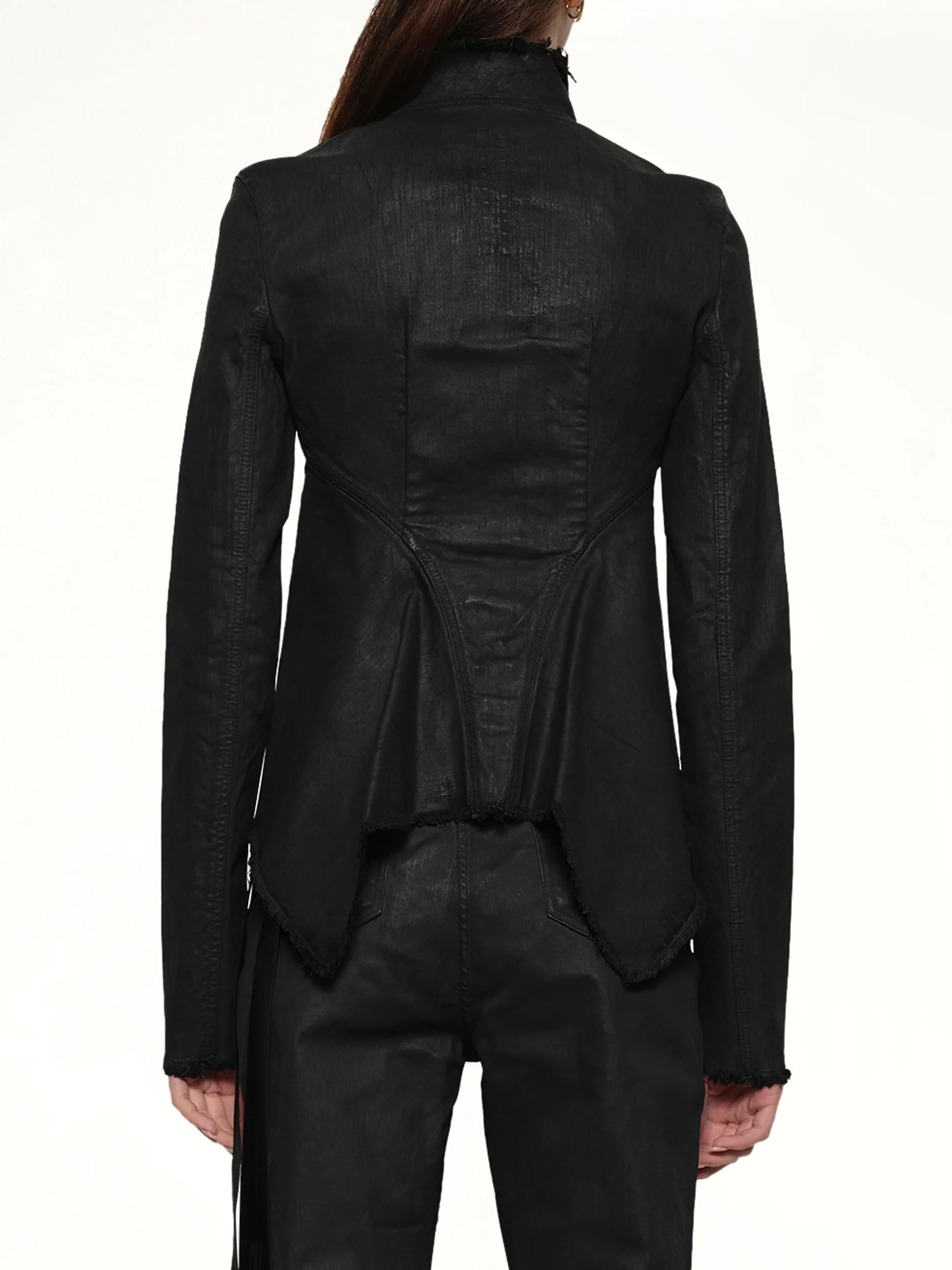 Naska Gary Jacket in Black Wax - Image 5