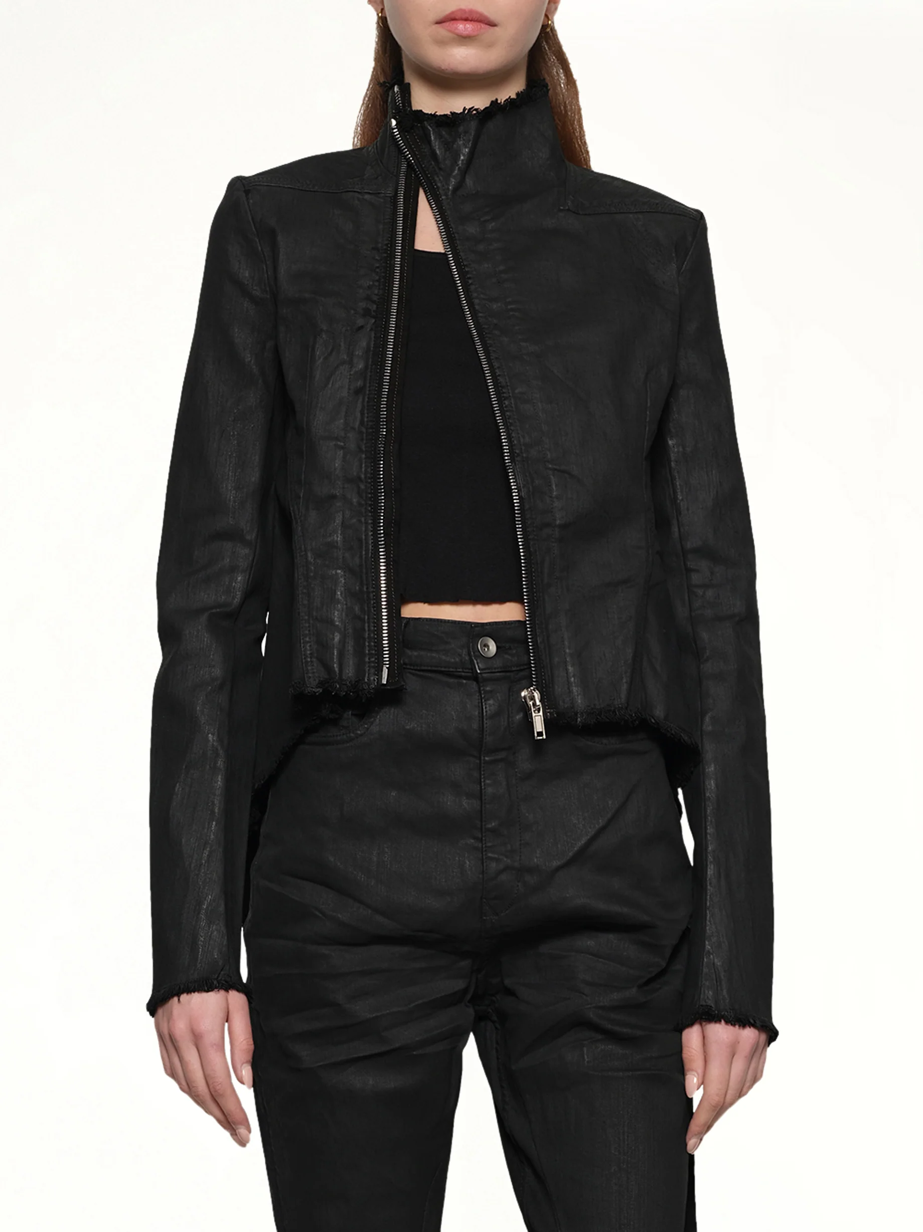 Naska Gary Jacket in Black Wax - Image 6