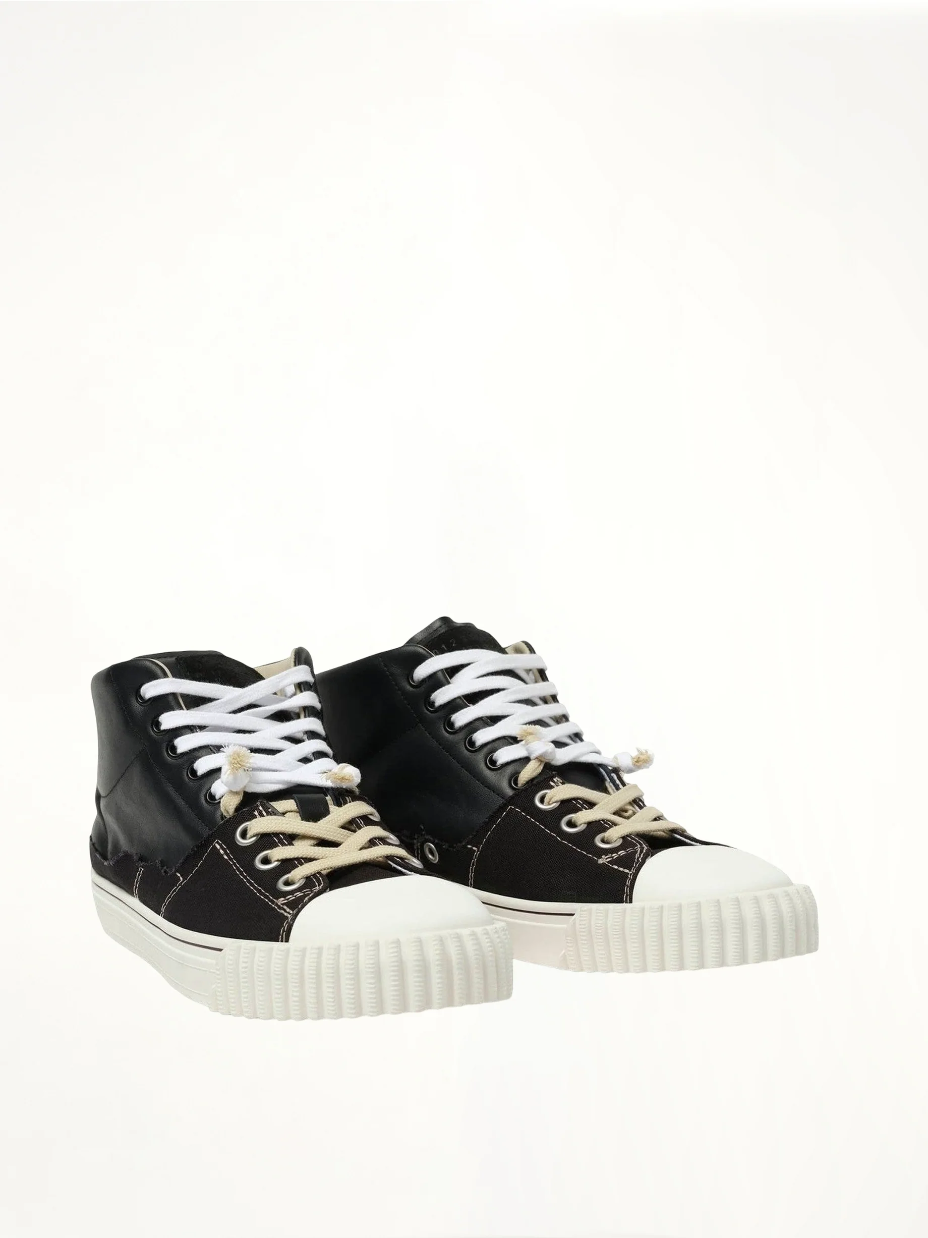 New Evolution Mid Top Sneaker in Black - Image 2