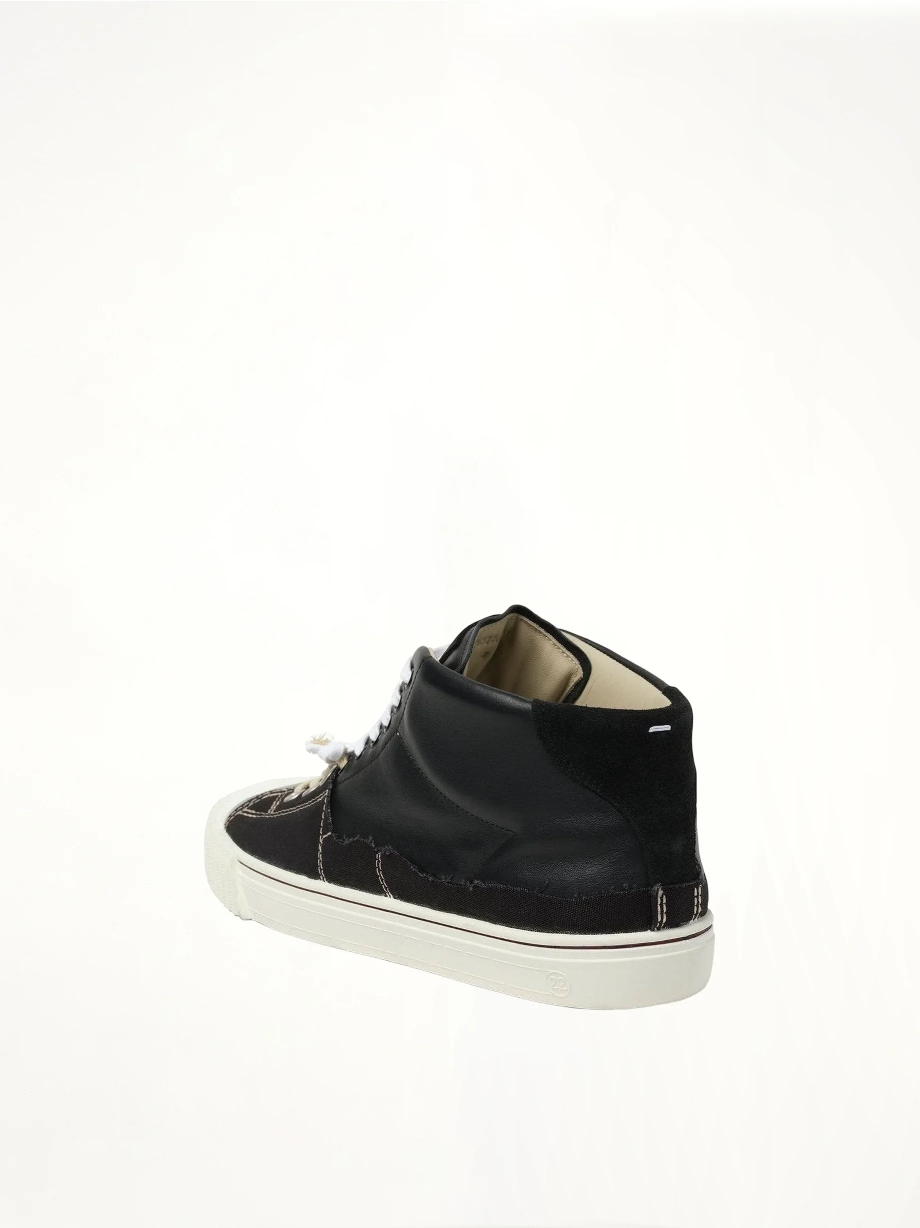 New Evolution Mid Top Sneaker in Black - Image 3