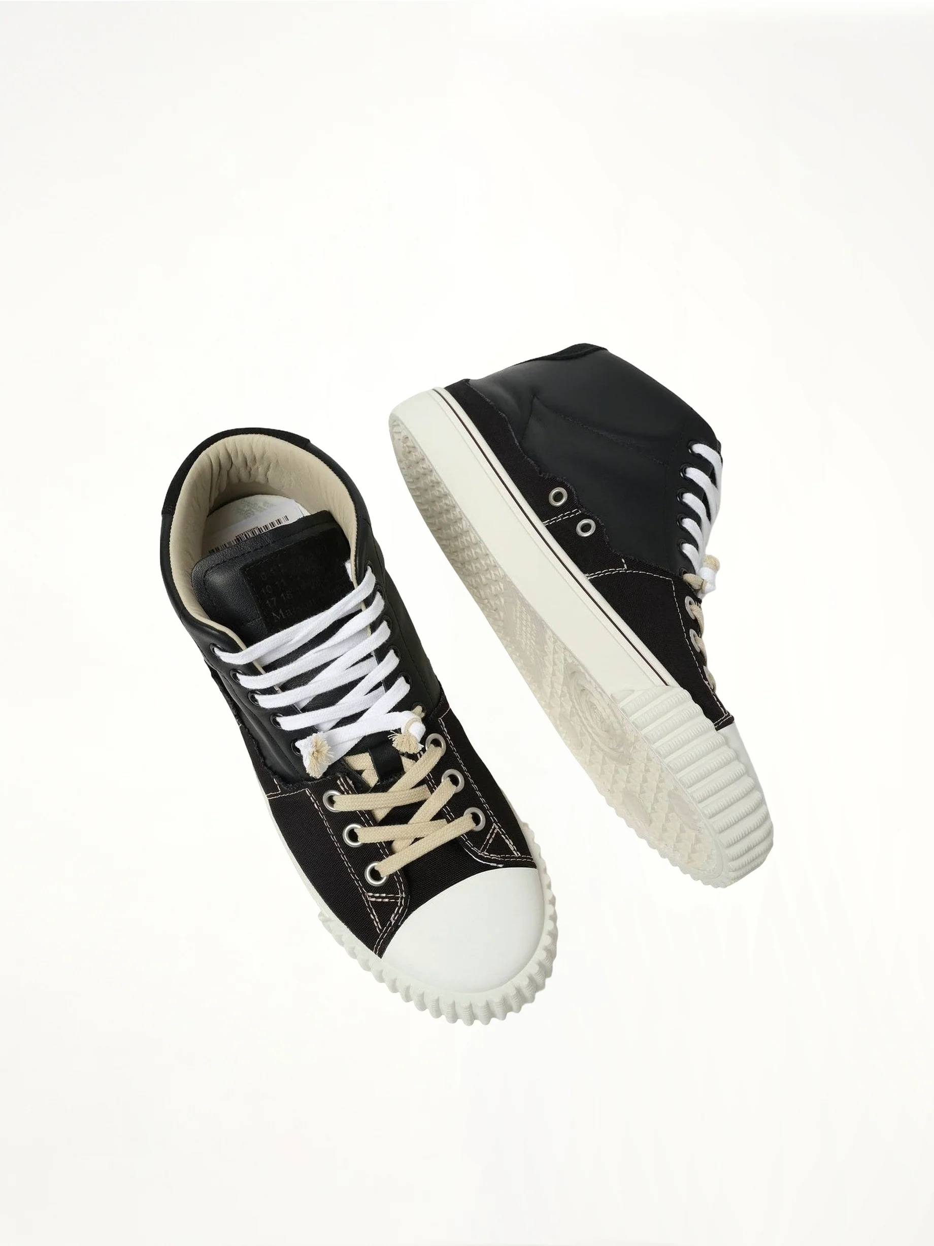 New Evolution Mid Top Sneaker in Black - Image 4