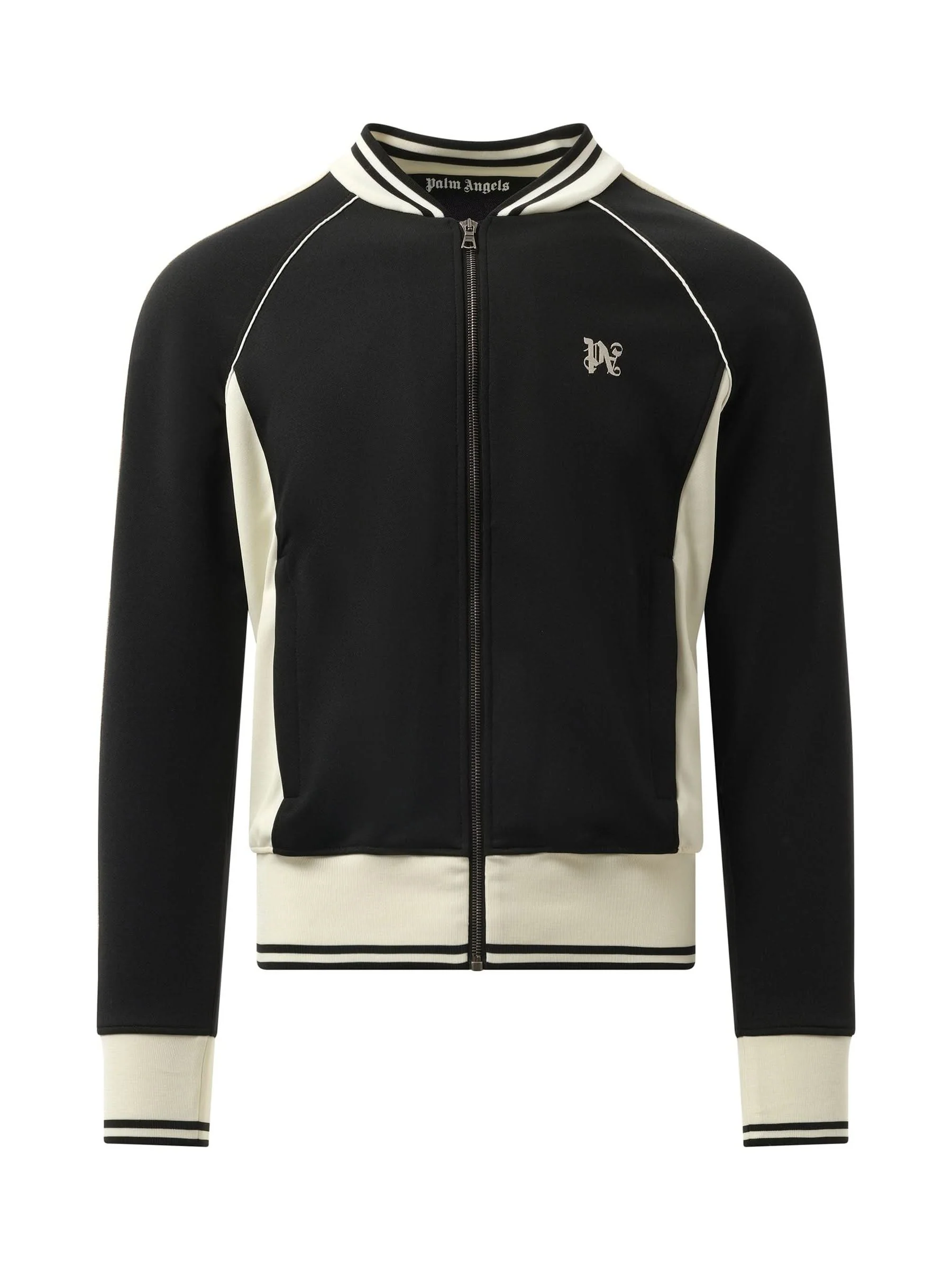 New Monogram Track Jacket in Black/Off White - Image 2