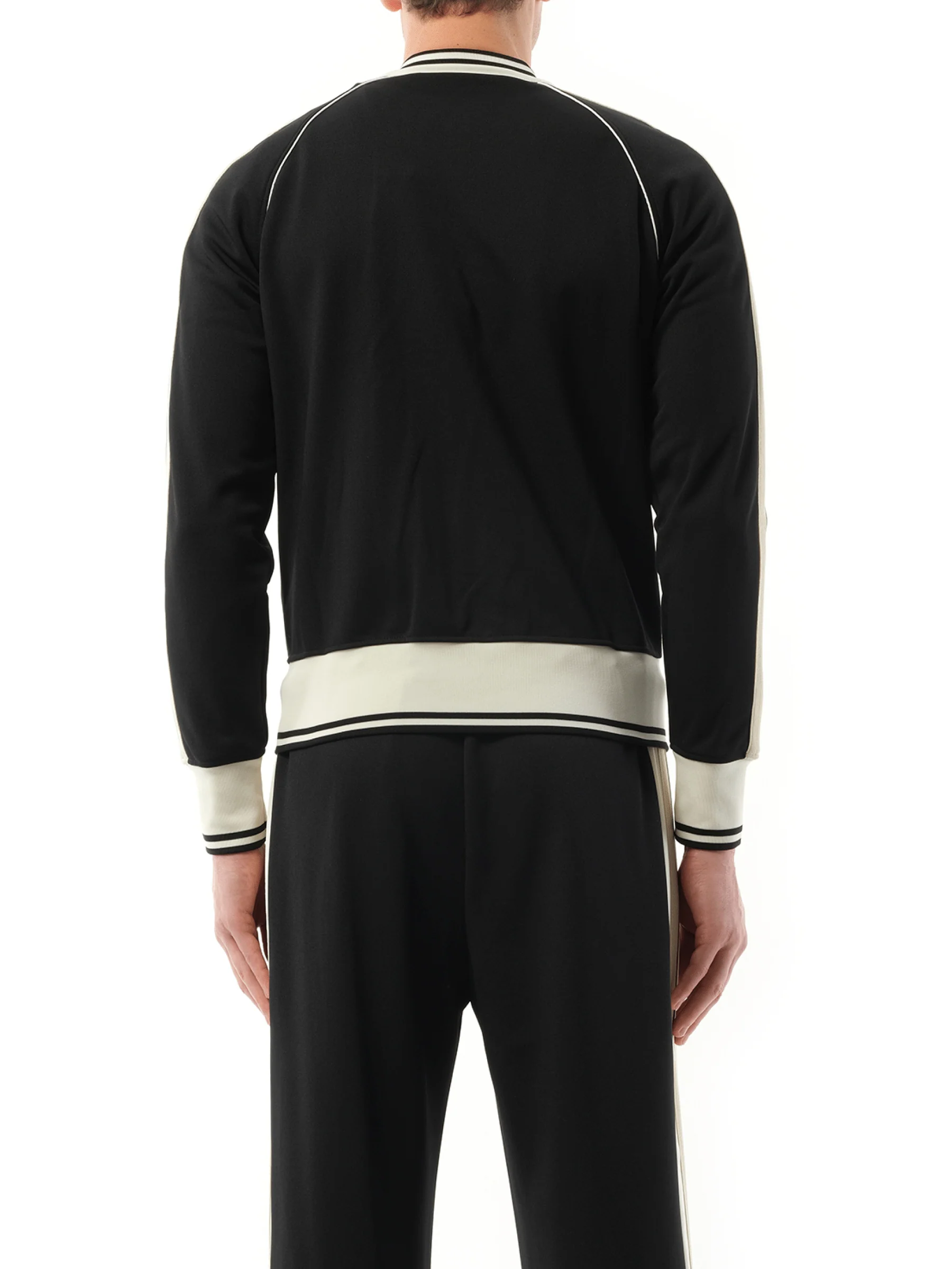 New Monogram Track Jacket in Black/Off White - Image 6