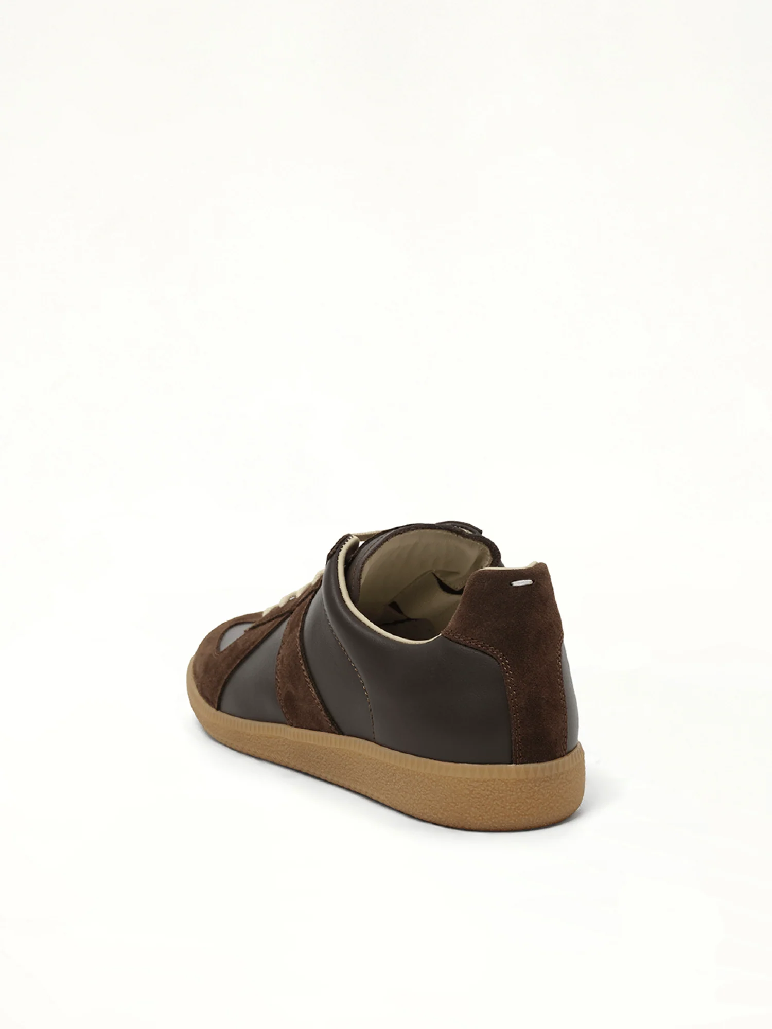 Replica Leather Sneaker in Brown - Image 3
