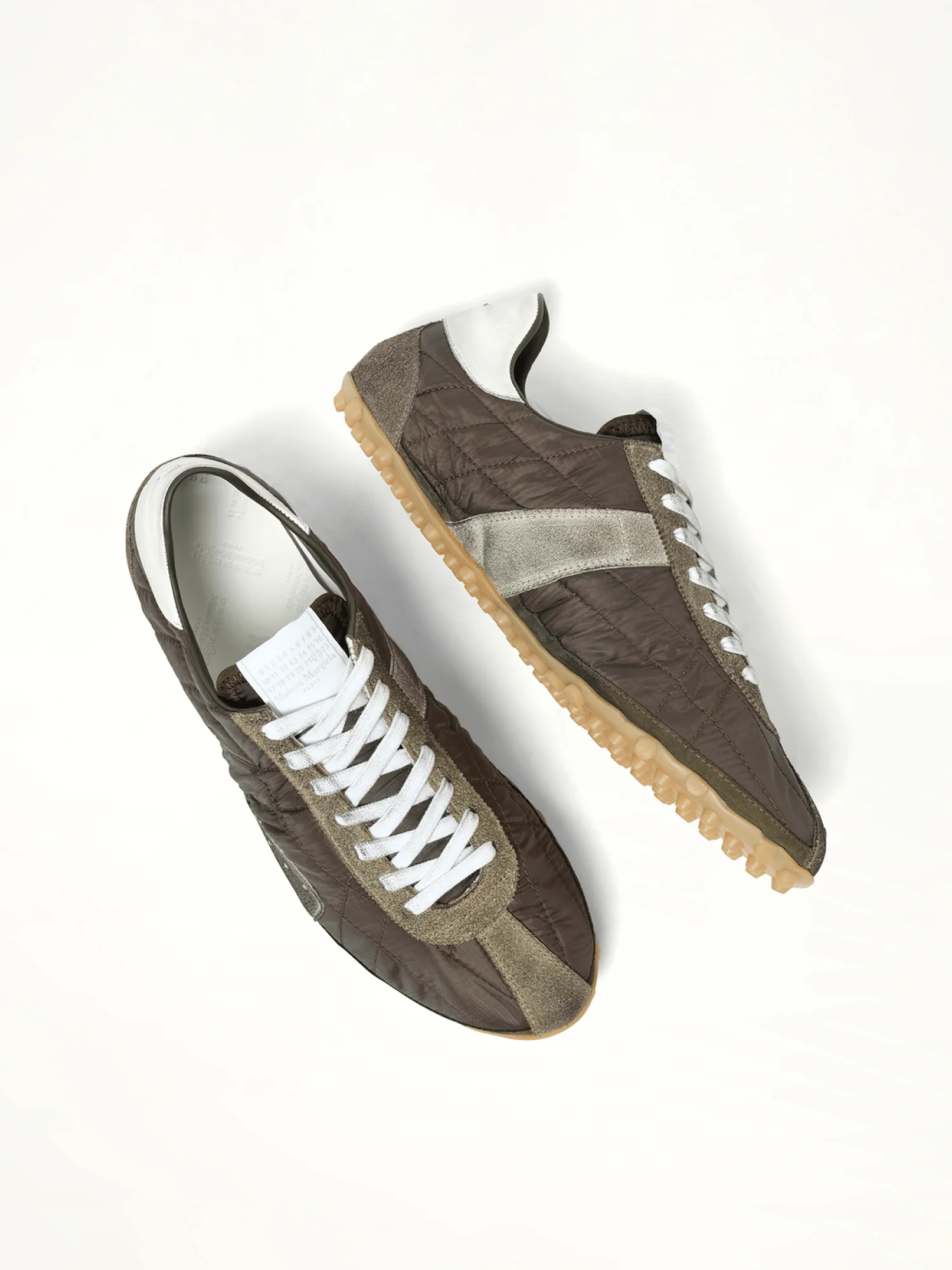 Sprinters Low Sneaker in Dark Green/White/Grey - Image 4