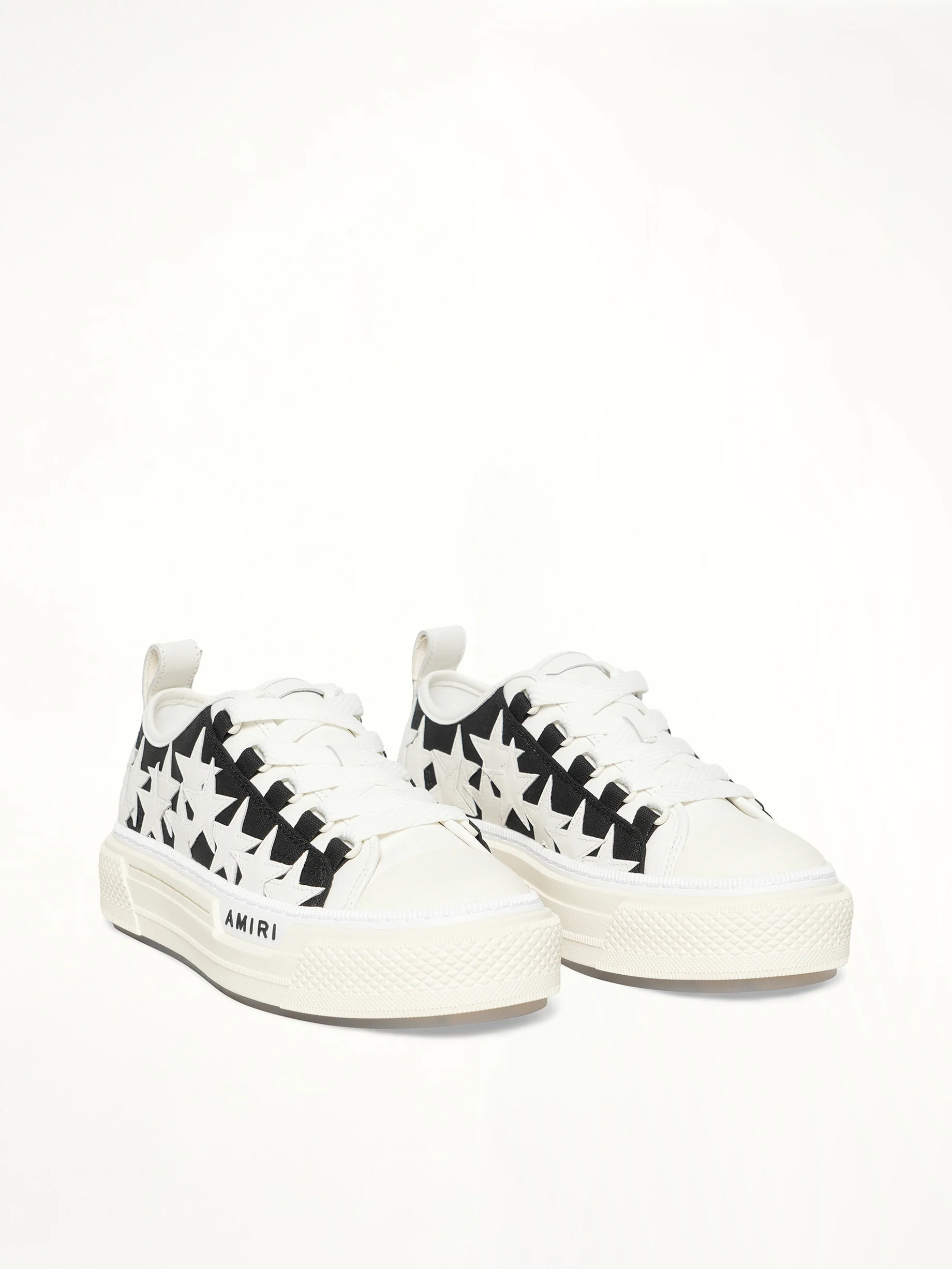 Stars Court Low Sneaker in Black - Image 2