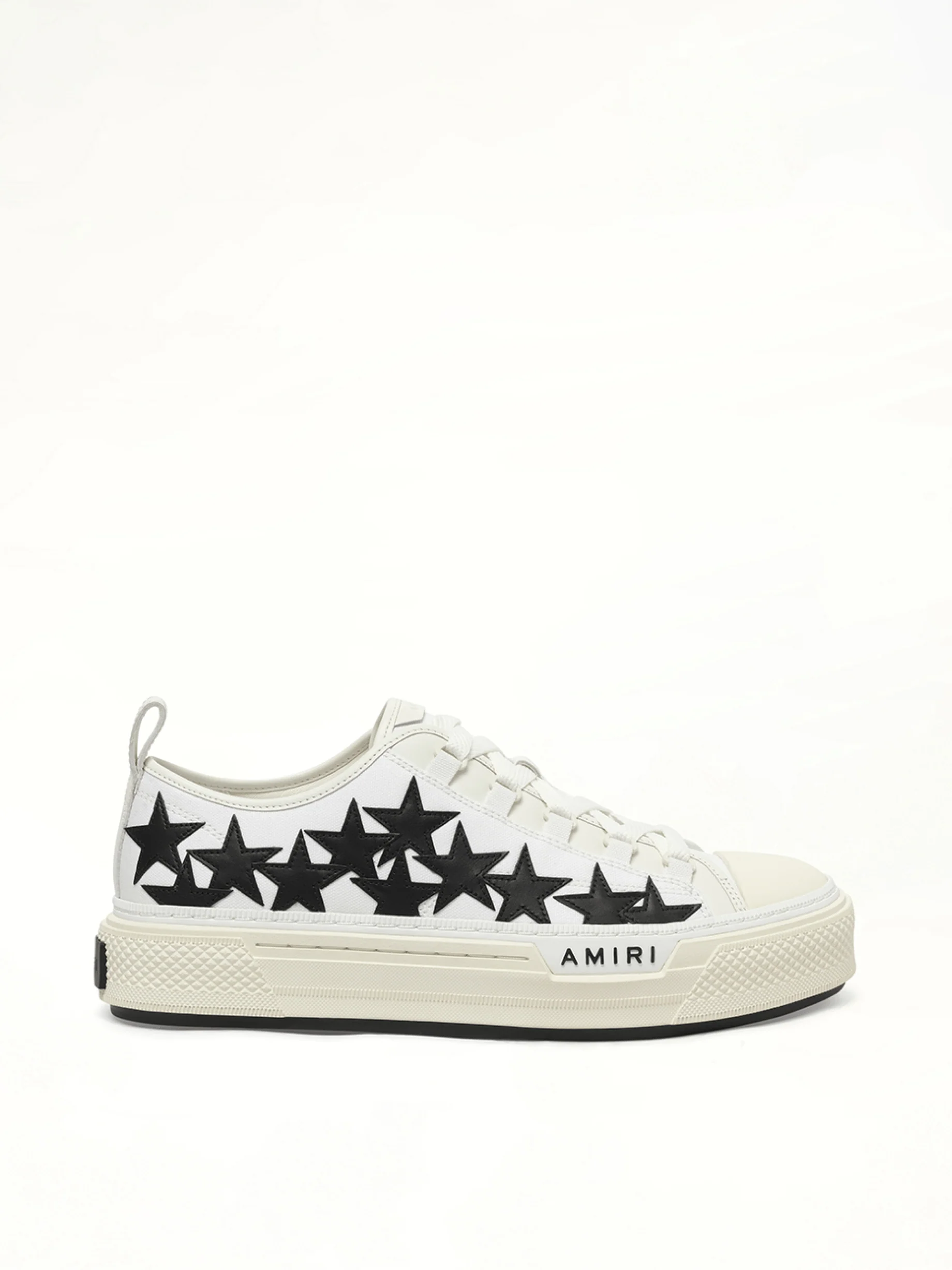 Court Low Sneaker in White/Black