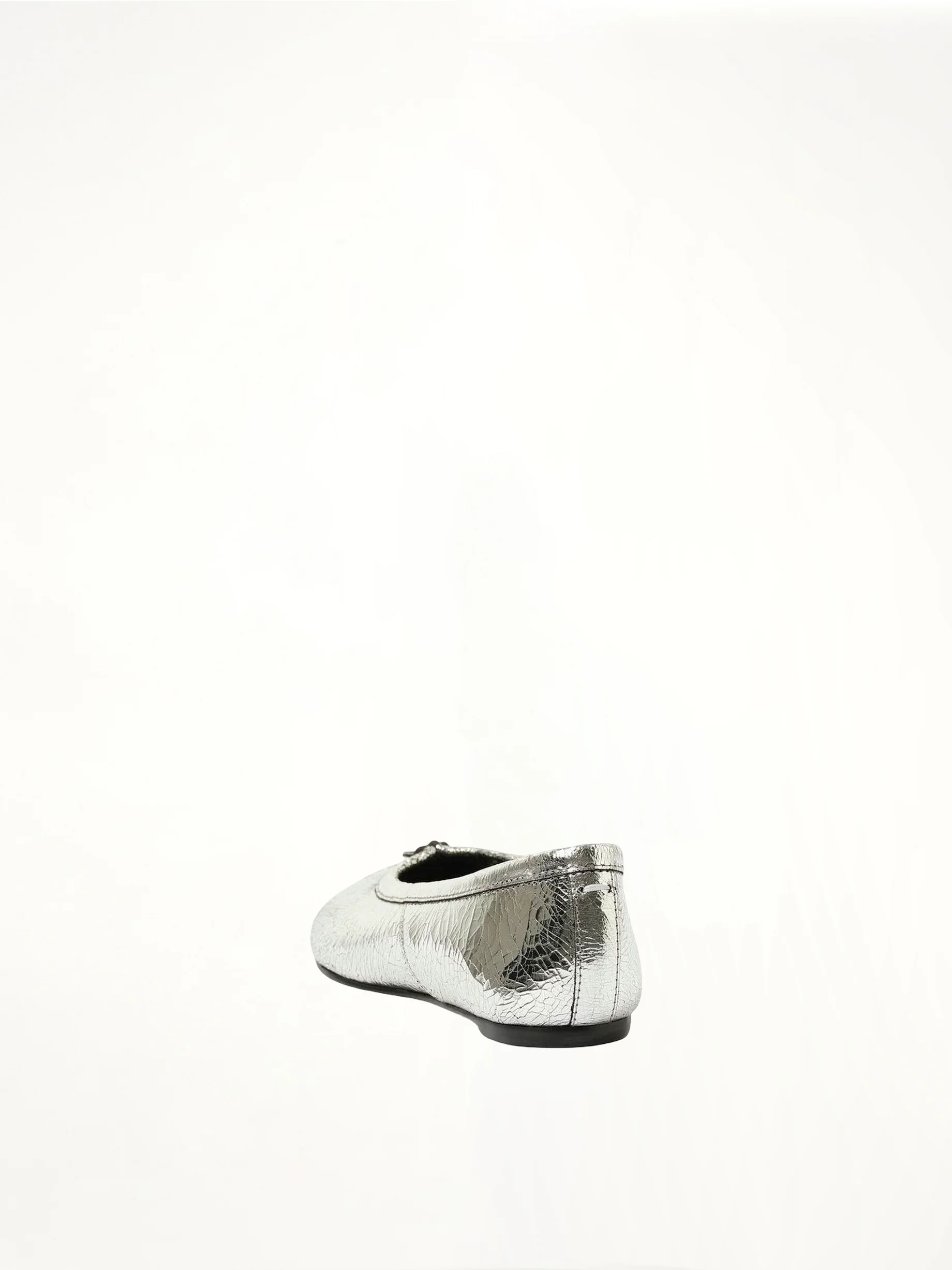 Tabi New Ballerina in Silver - Image 3