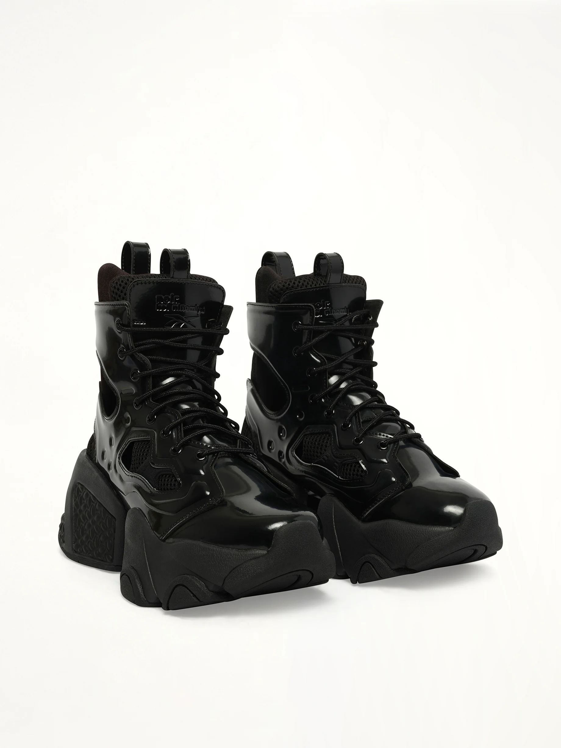 Noir Kei Ninomiya X Reebok High Sneaker in Black - Image 2