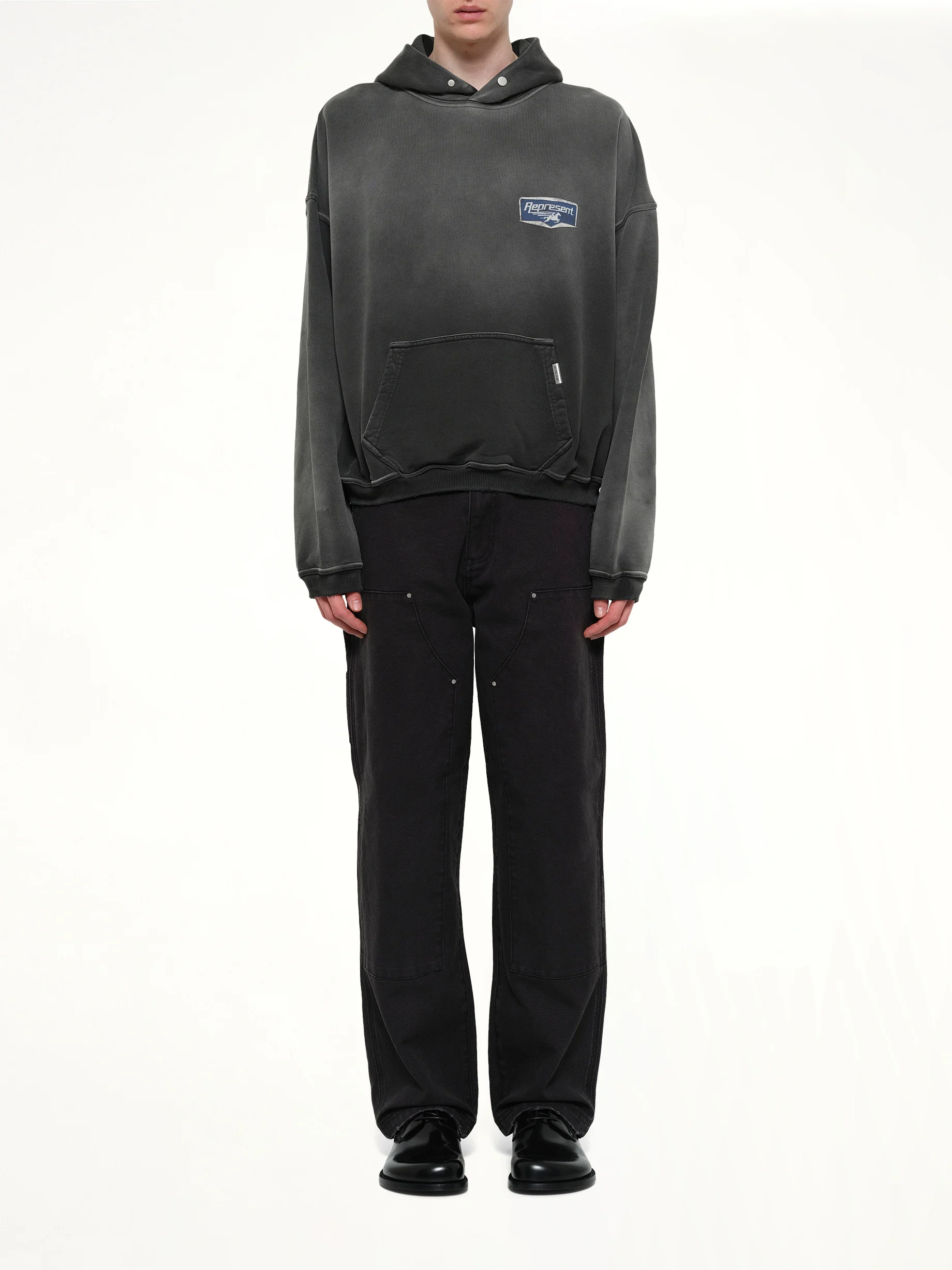 Nothing Faster Hoodie in Stained Black - Image 7