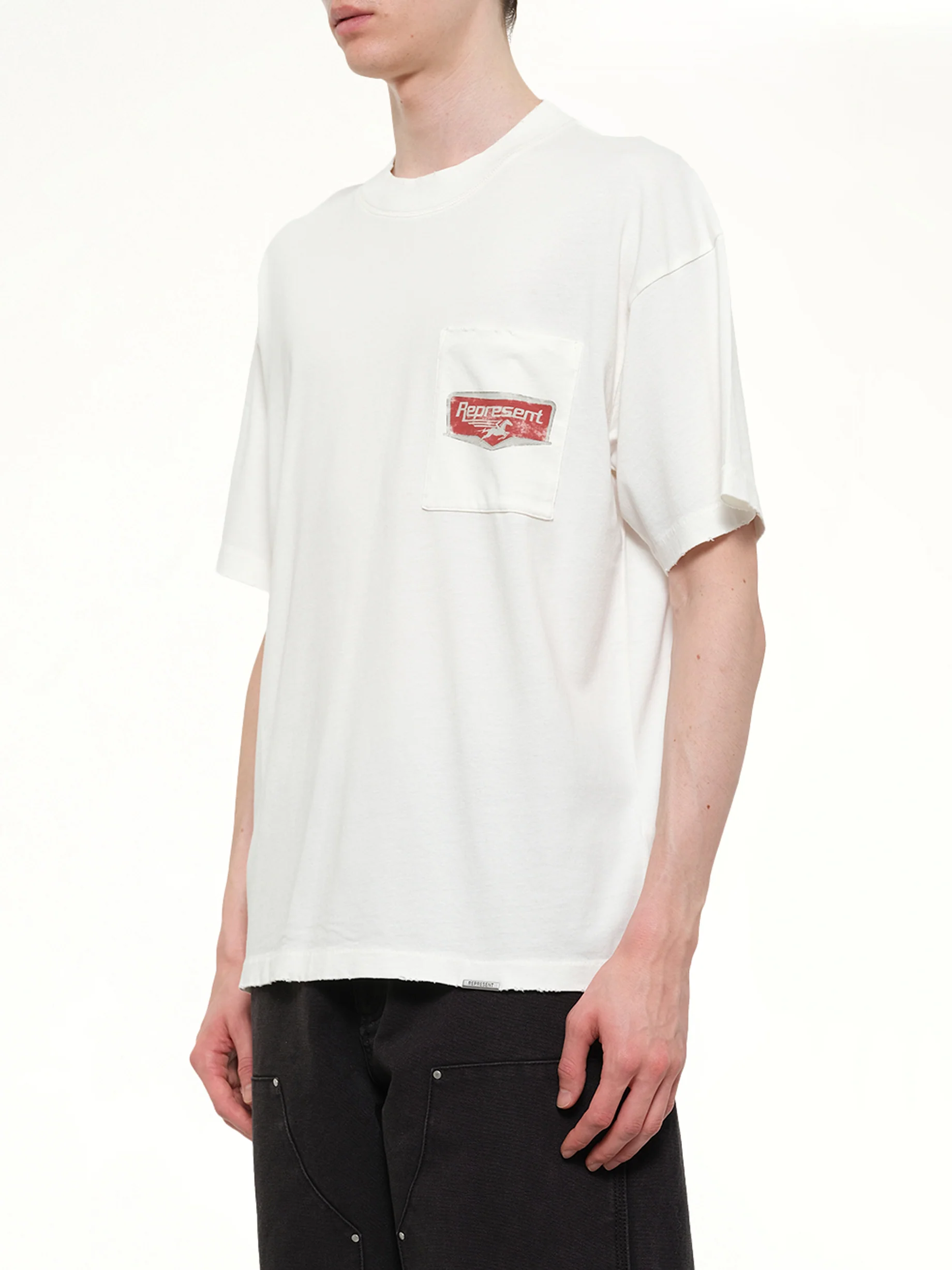 Nothing Faster T-Shirt in Flat White - Image 3