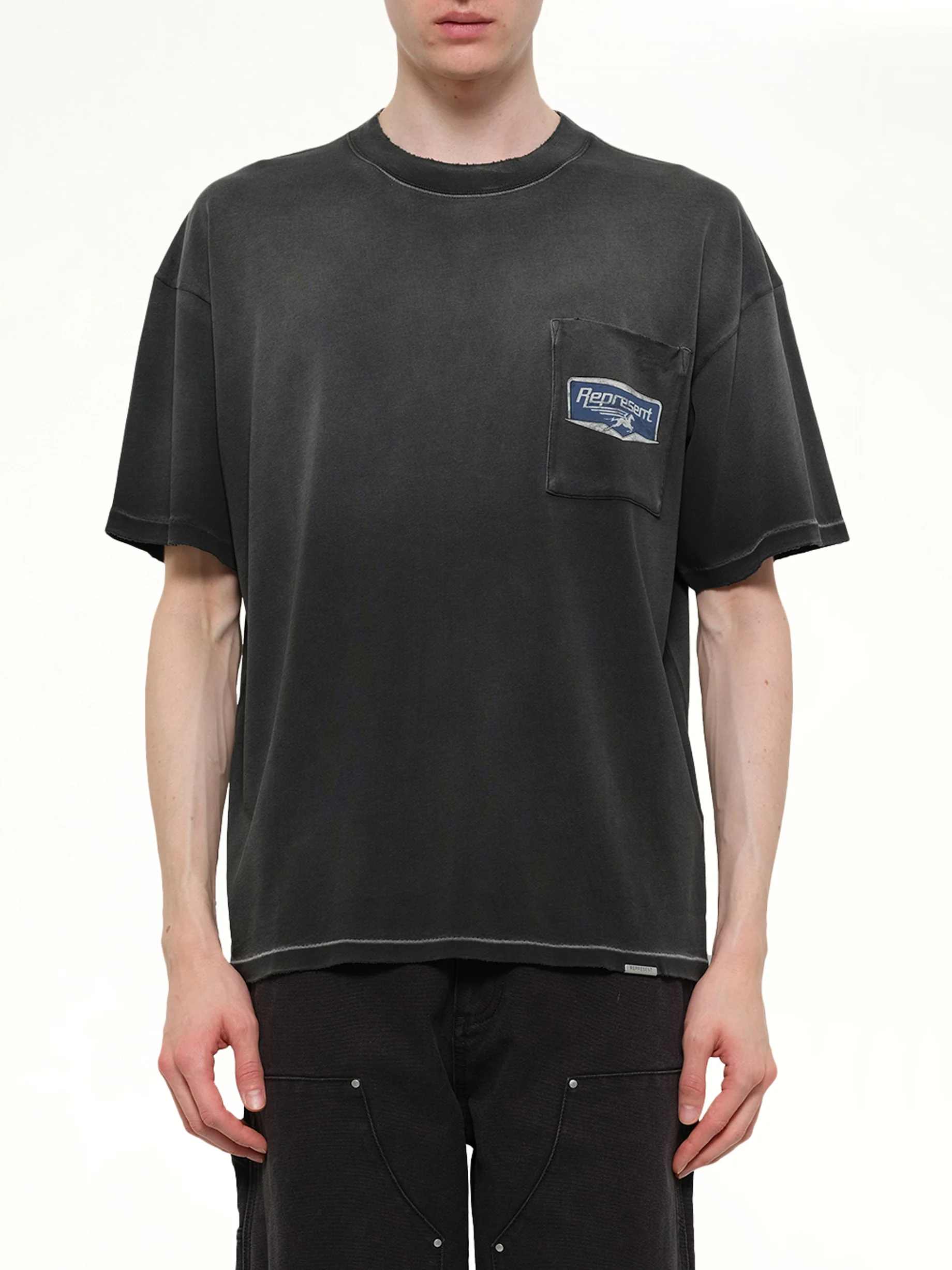 Nothing Faster T-Shirt in Stained Black